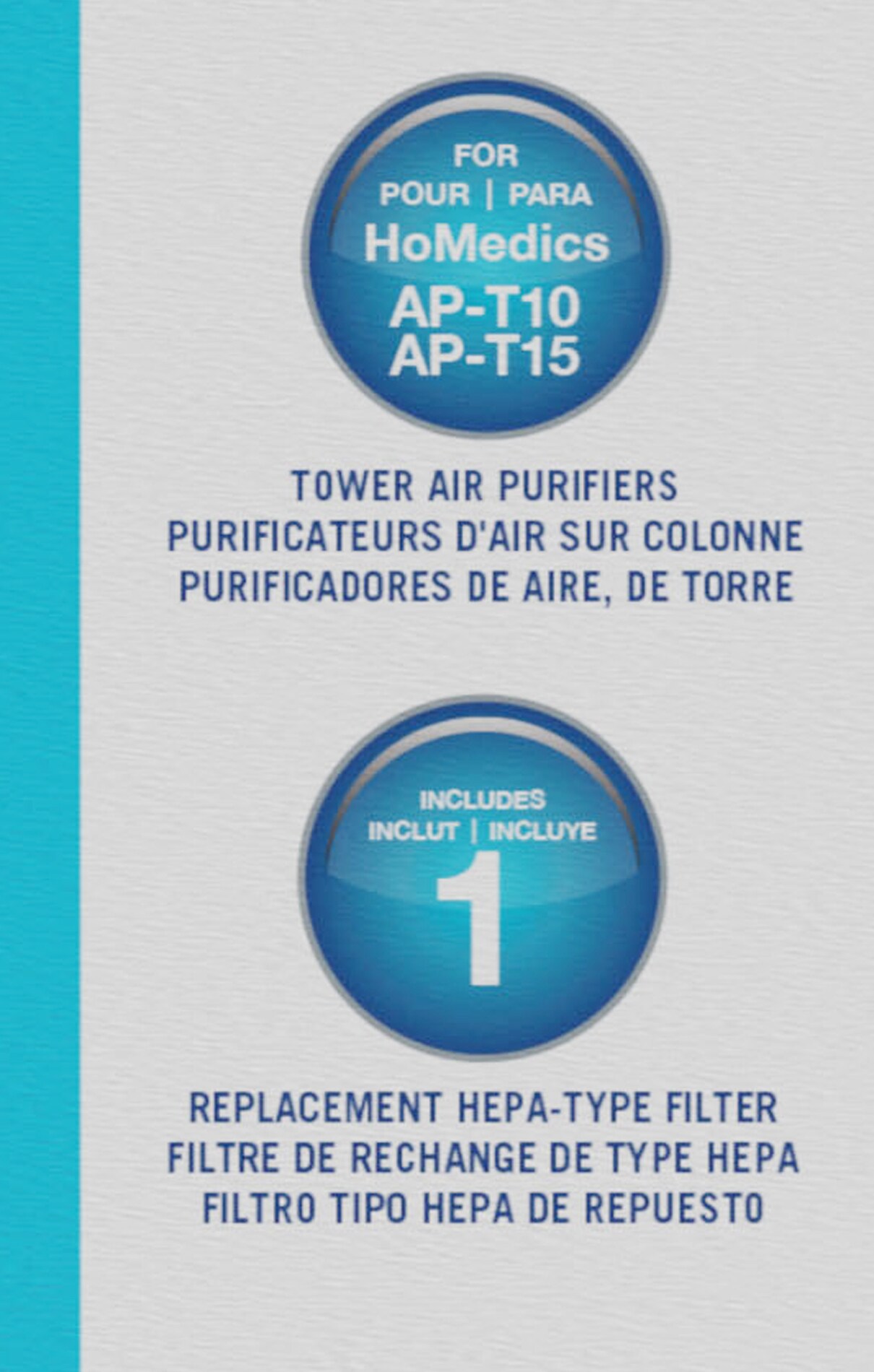 Replacement 360 HEPA Filter for AP-T15, AP-T10
