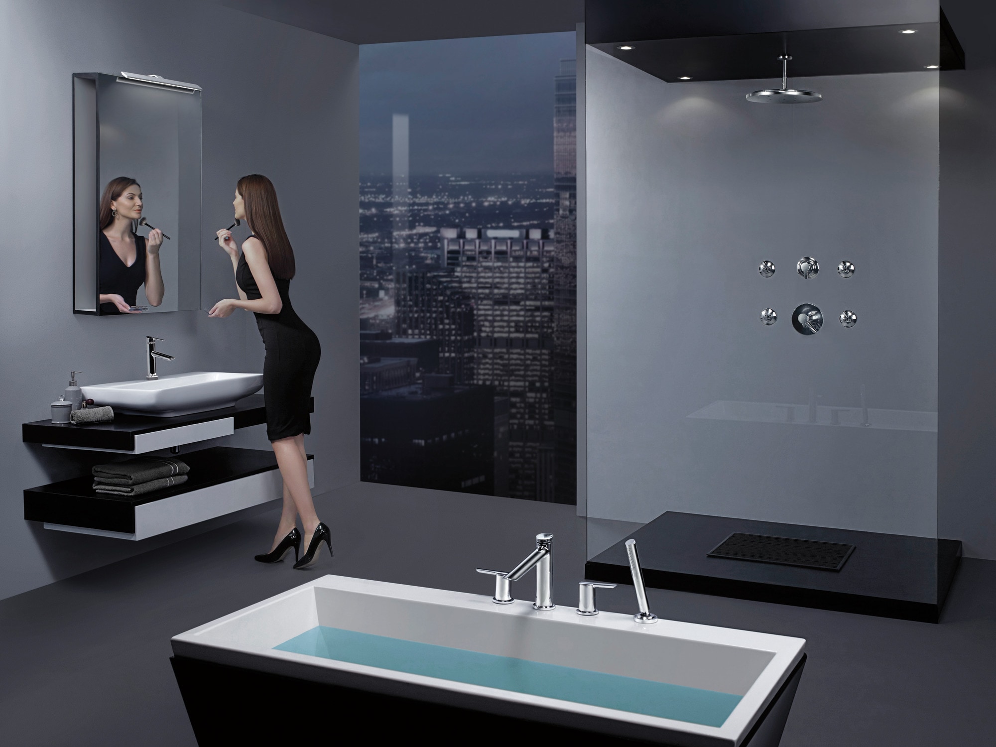 Delta SH5005-RB Shower-Tub-Jets - View #18