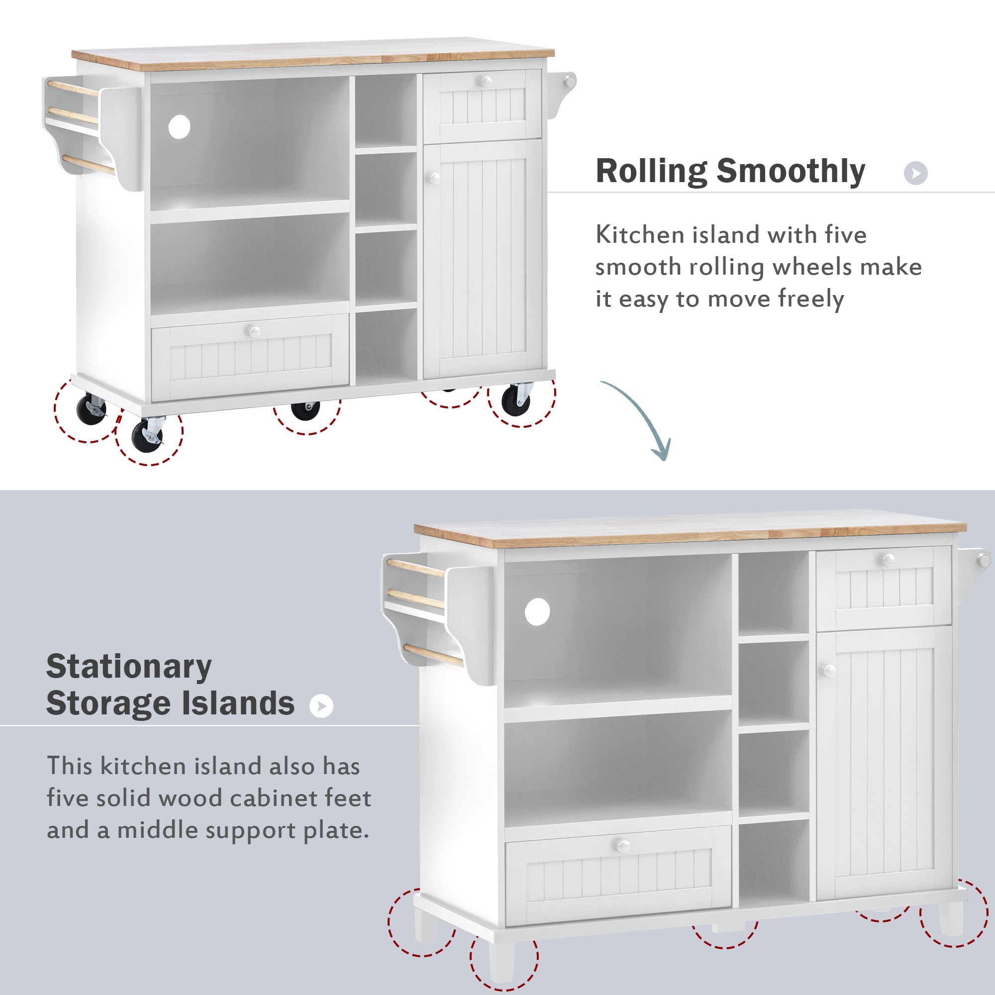 ModernLuxe WF296670AAW Kitchen-Furniture - View #3