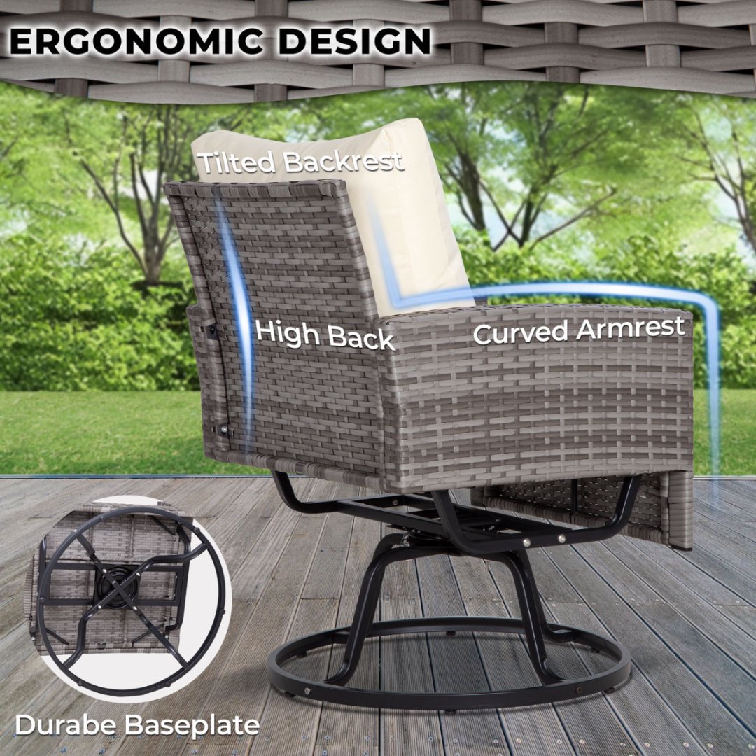 EarlGrove LS-ZJZC0056GYBL Patio-Conversation-Sets - View #6