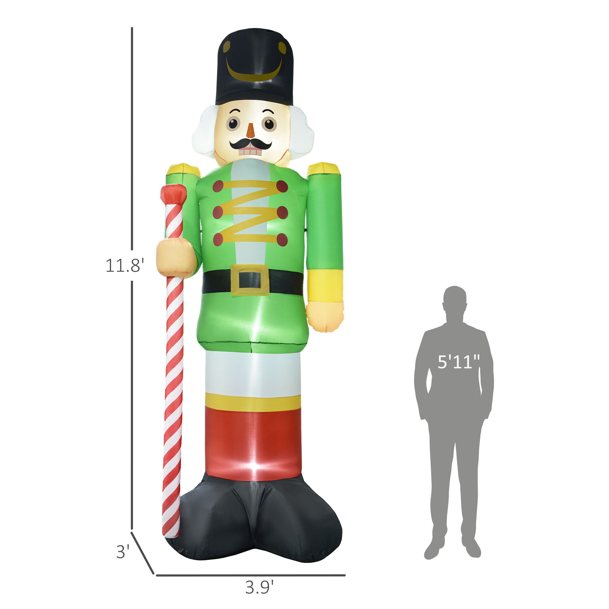 CIPACHO HCAS251211567 Christmas-Inflatables - View #2