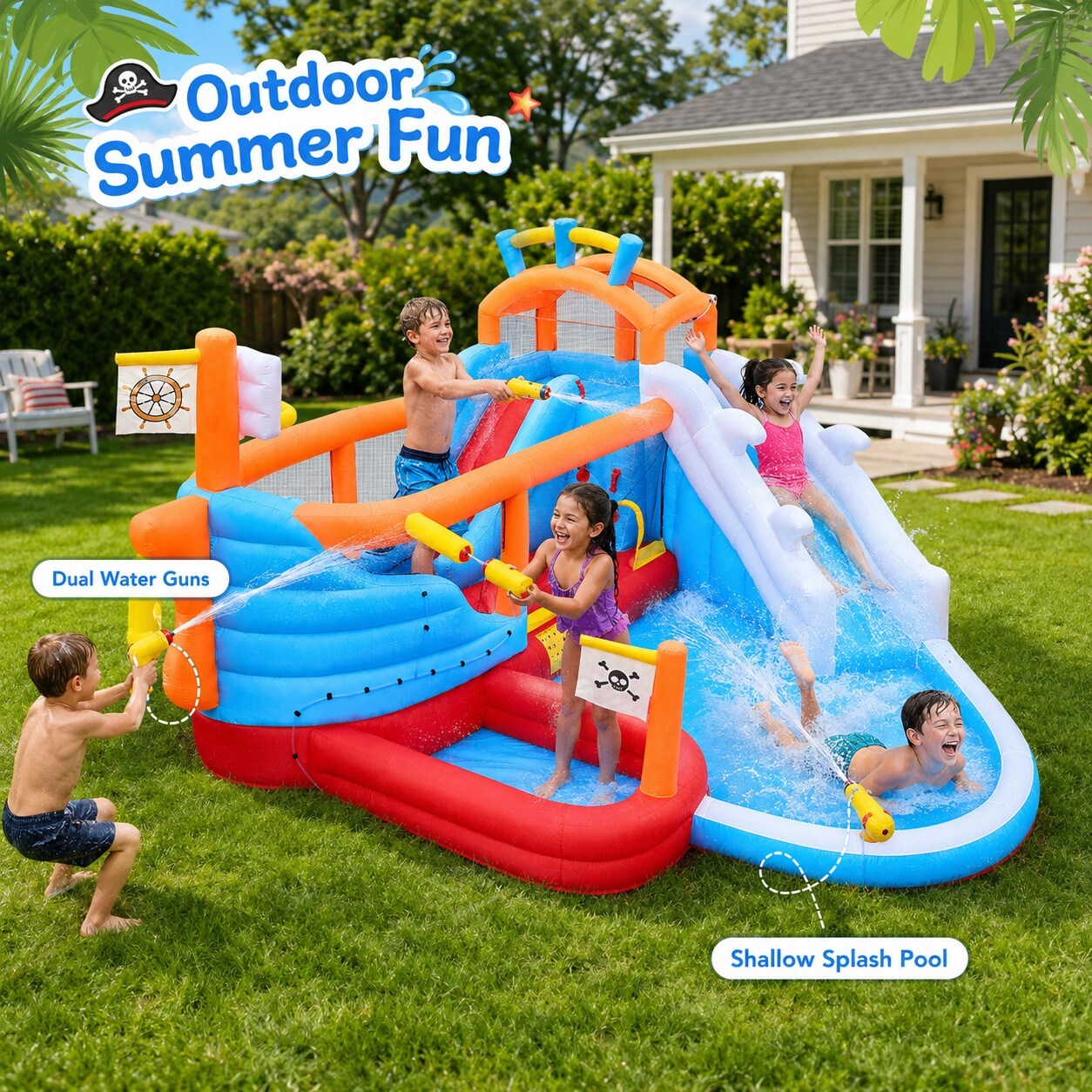 Anysun AS-TOS4MPC011-B0 Bounce-Houses - View #2