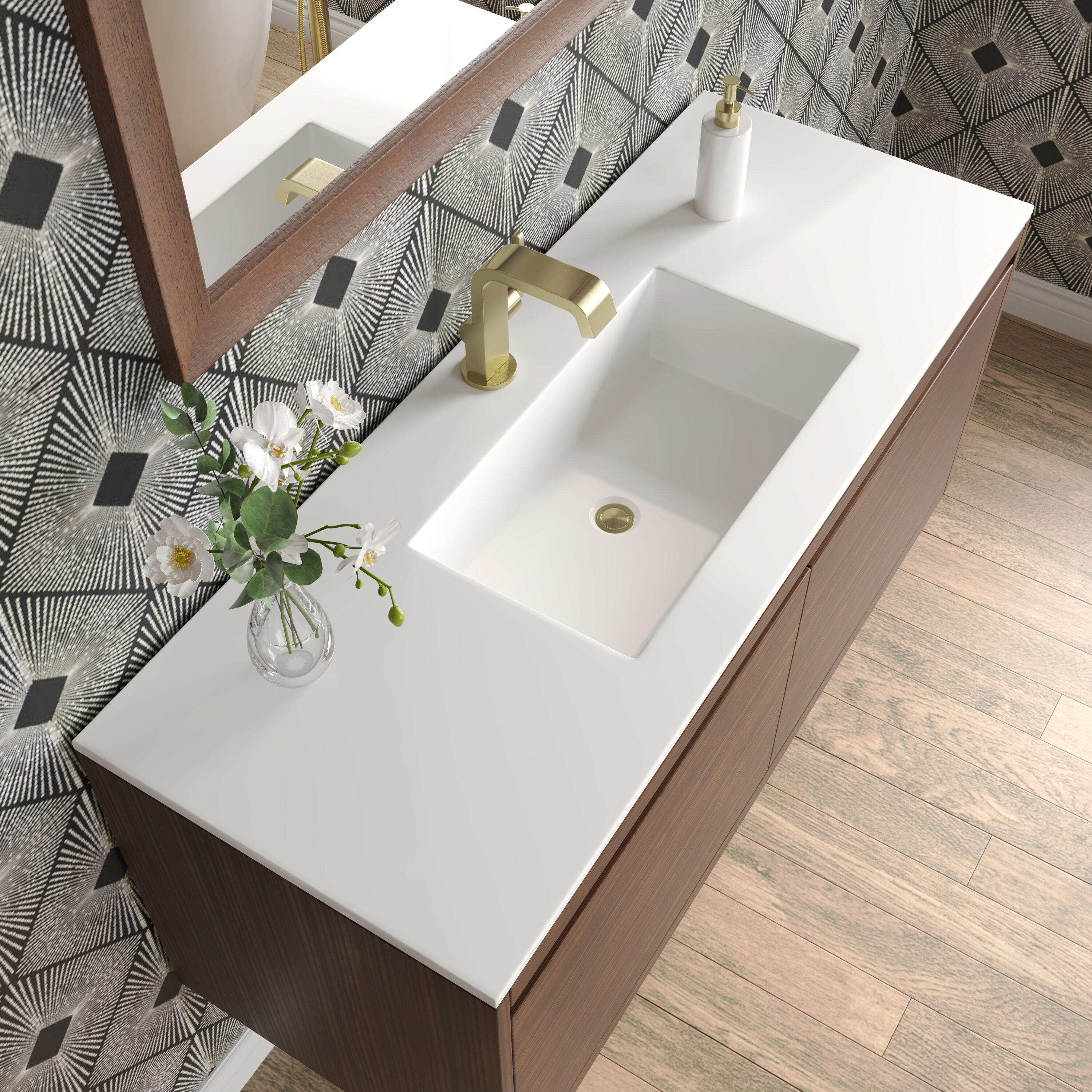 James Martin Vanities 805-V47.3-W-CB-GW Bath-Vanity-Combo - View #7