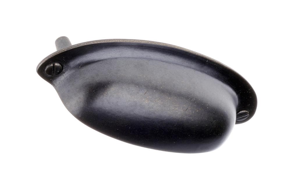 Antique Brass 3-1/2" Oval Cup Pull Multipack