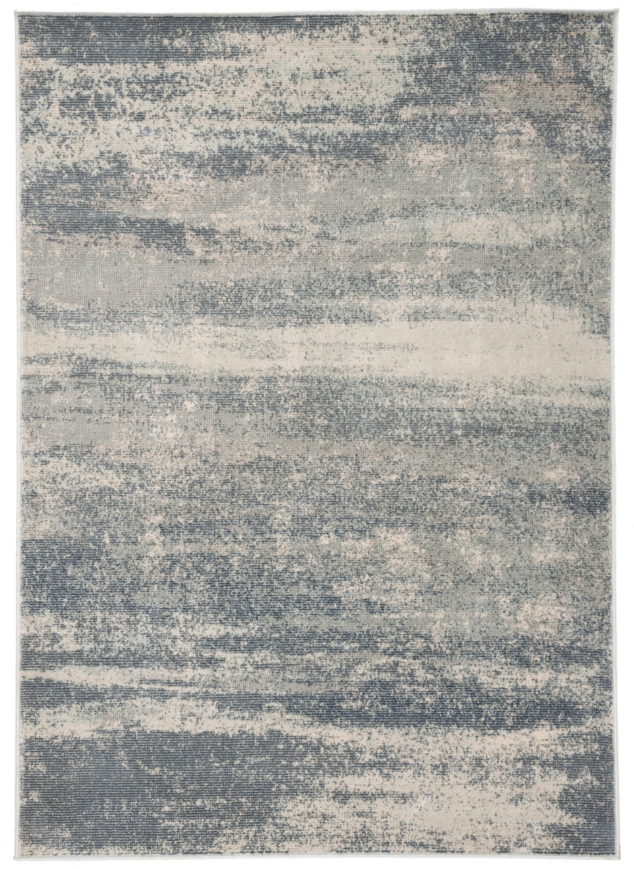 Nbl641-7680 Light Blue Ivory 4 X 6 Area Rug