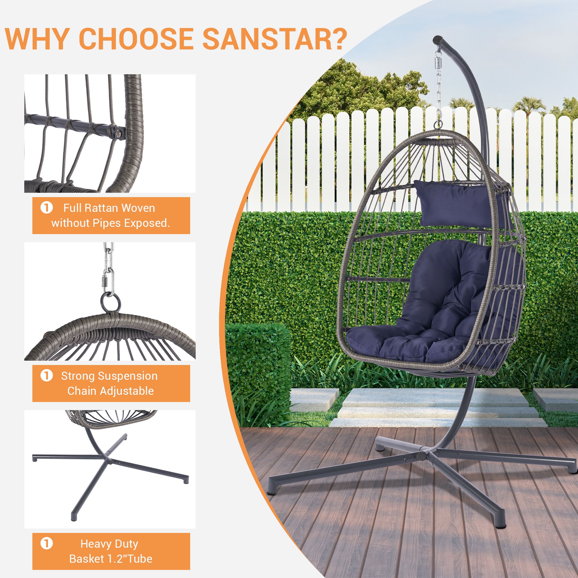 SANSTAR LRS-DY13NY hammocks - View #4