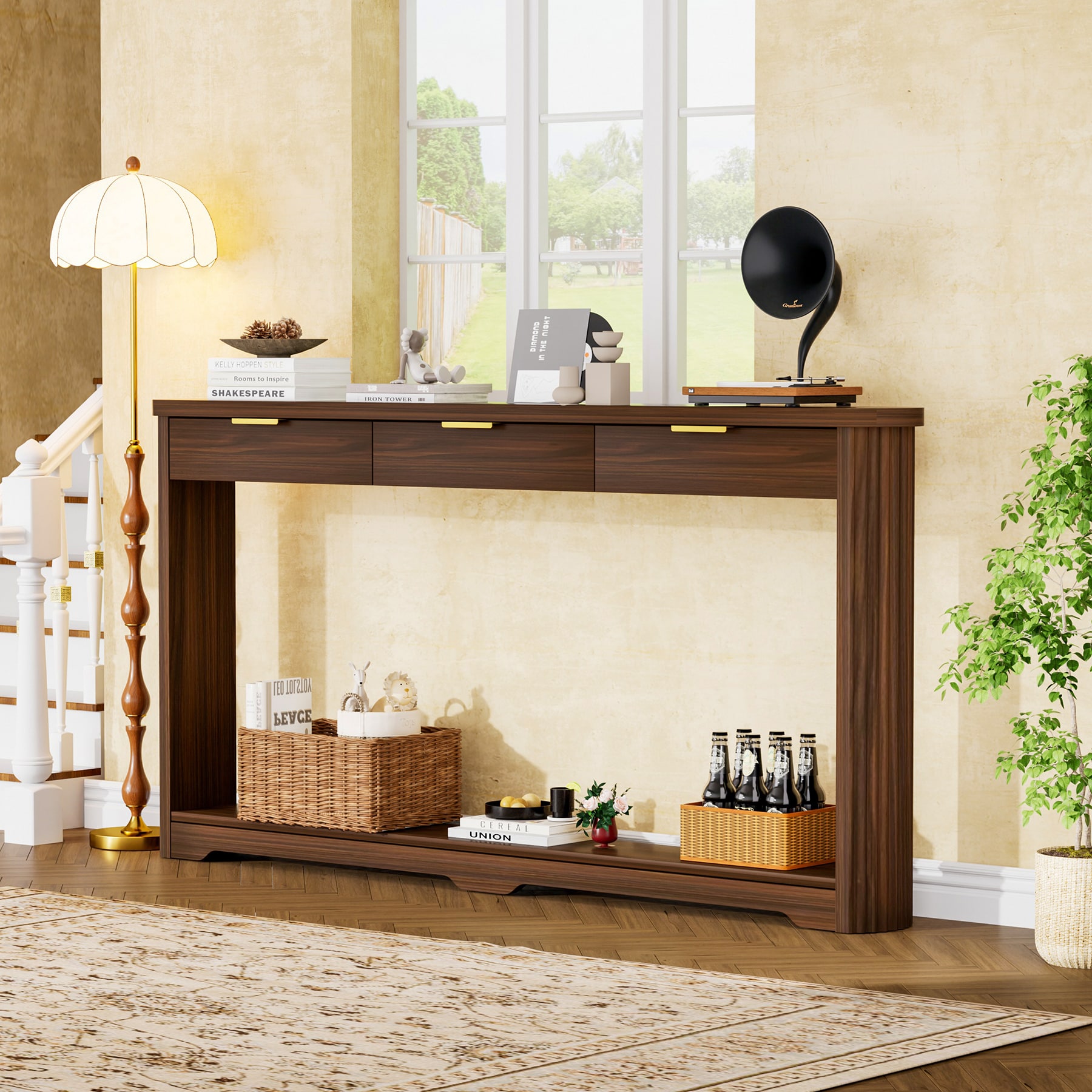 SINOFURN SYA330166BL Console-Sofa-Tables - View #4