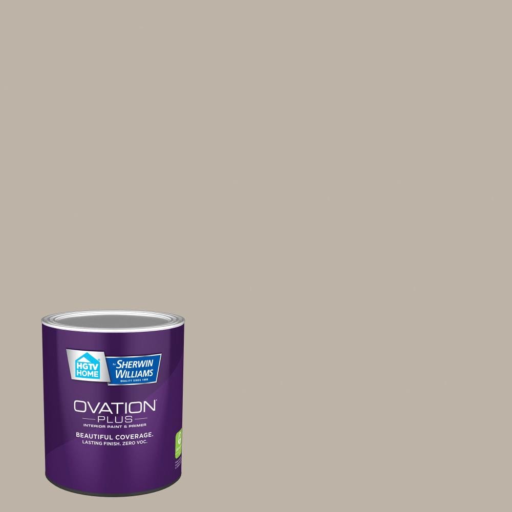 HGTV HOME by Sherwin-Williams 2006-10B-2557210 Ovation Plus Semi-gloss Gallery Grey 2006-10B Latex Interior Paint Paint + Primer ( 1-quart )