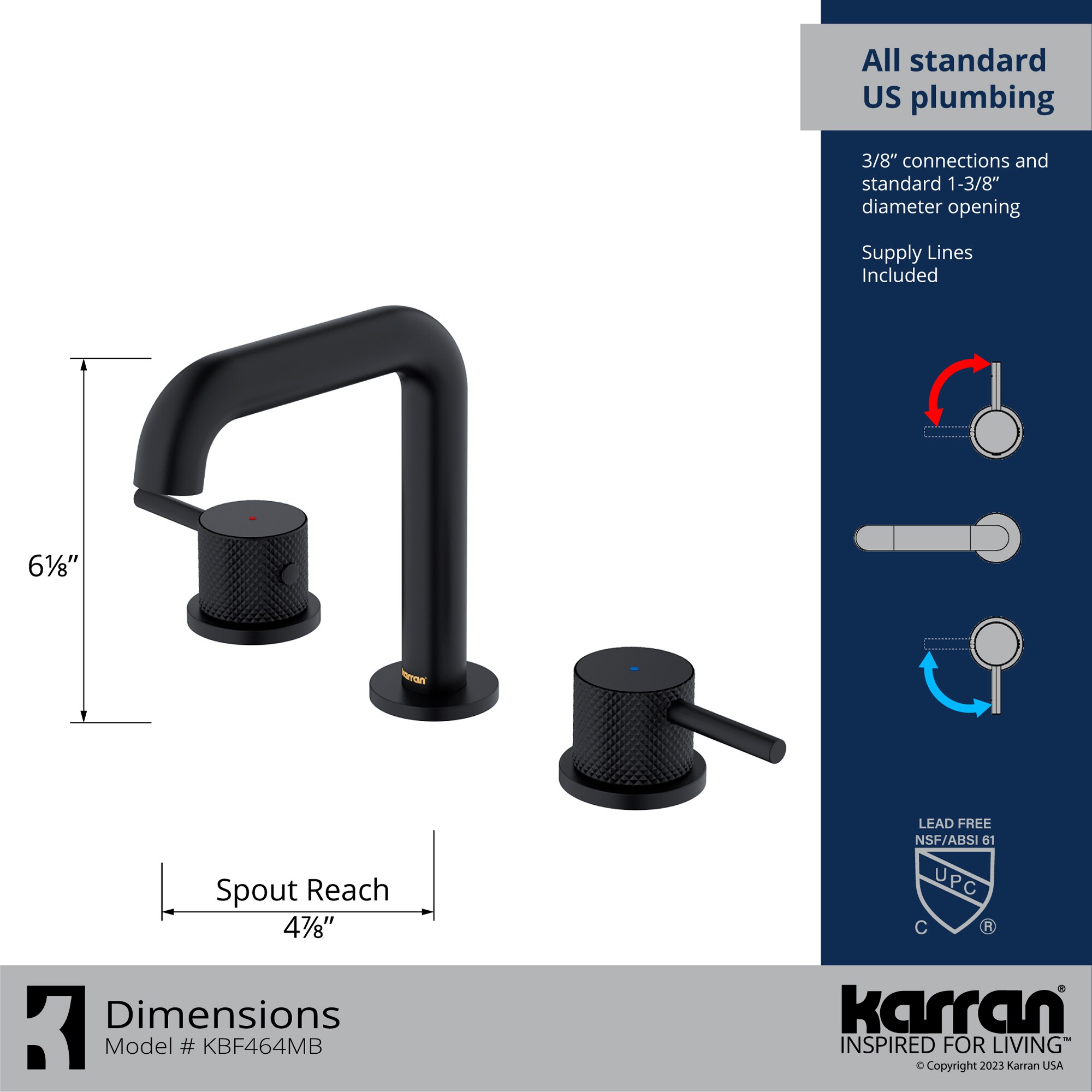 Karran KBF464MB Lavatory-Faucets - View #5