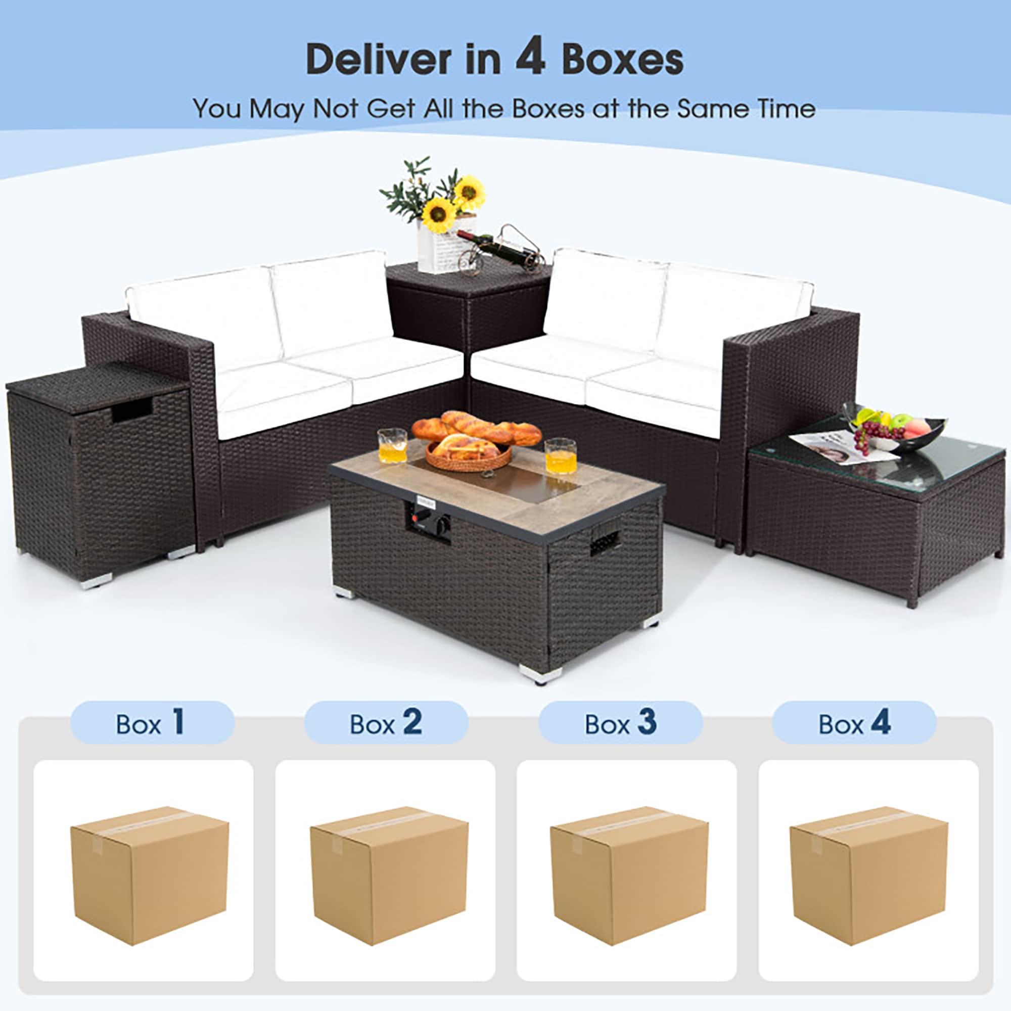 CASAINC WF-SM-KF-SF325NY Patio-Conversation-Sets - View #9