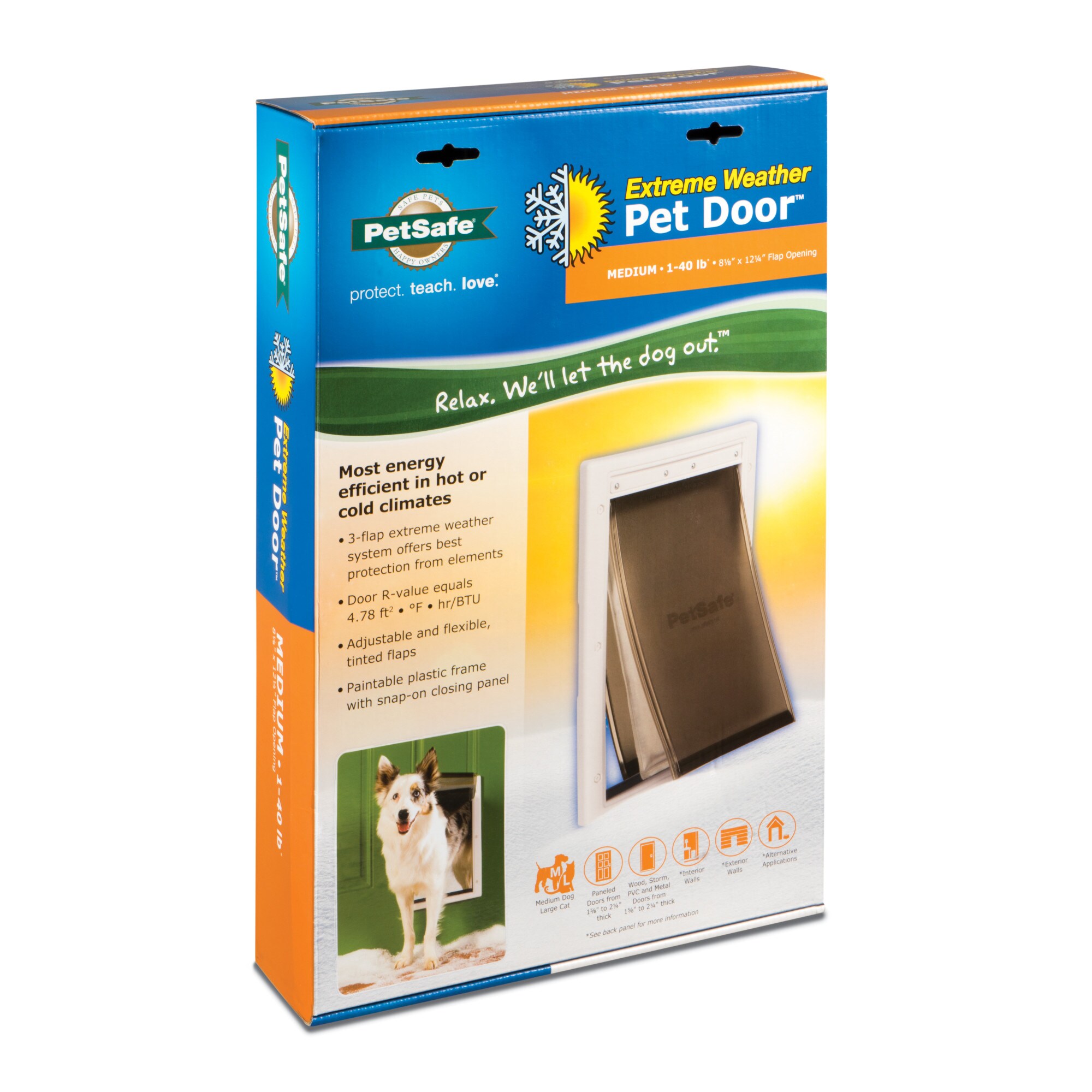 Extreme weather pet door hot sale medium