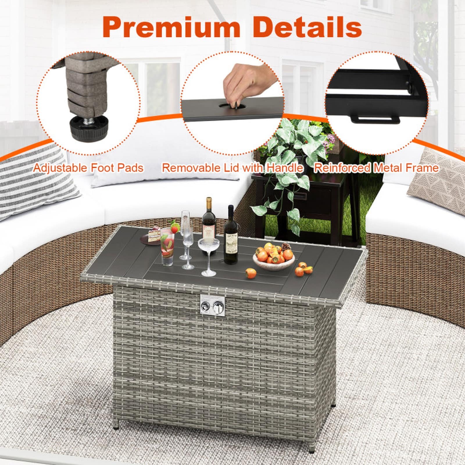 SUGIFT LW102SUGHY1962 Outdoor-Gas-Firepits - View #5