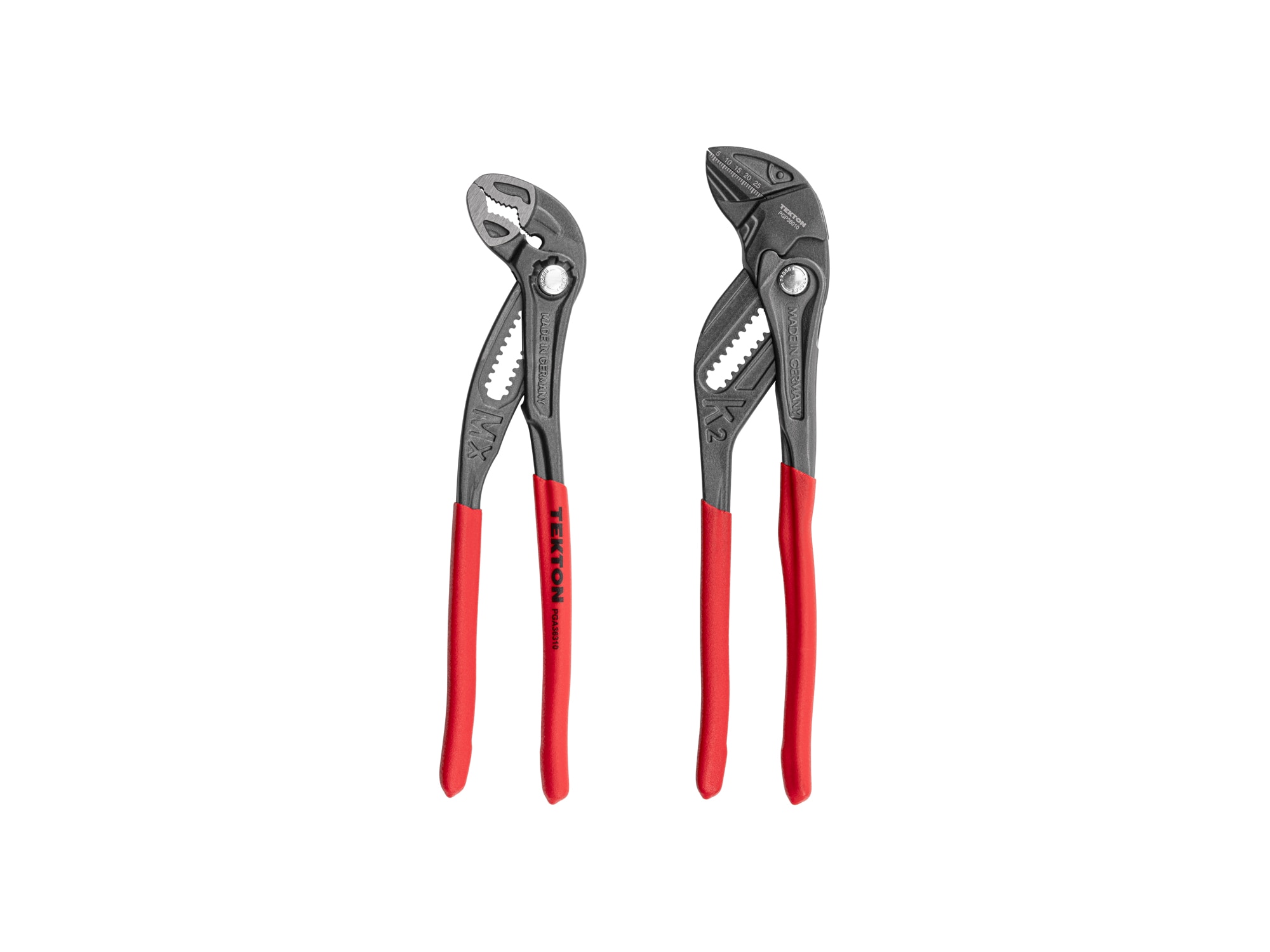 TEKTON Pliers Wrench/Push Button Adjustable Assorted pliers 2 -Piece