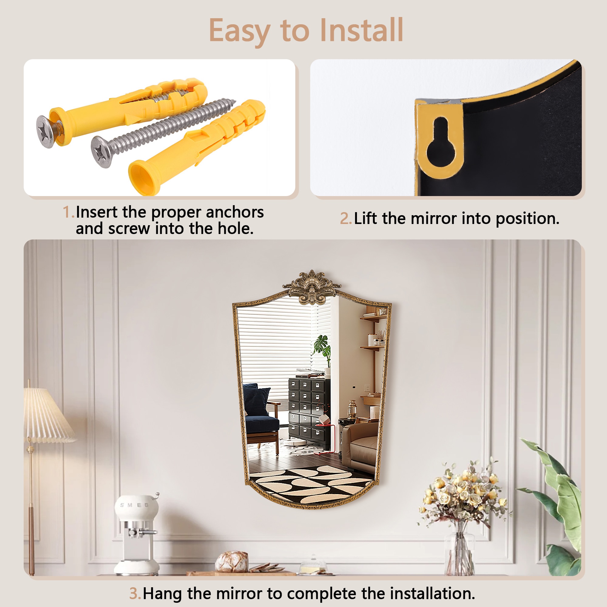 Maxax 31006-GD Decor-Mirrors - View #6