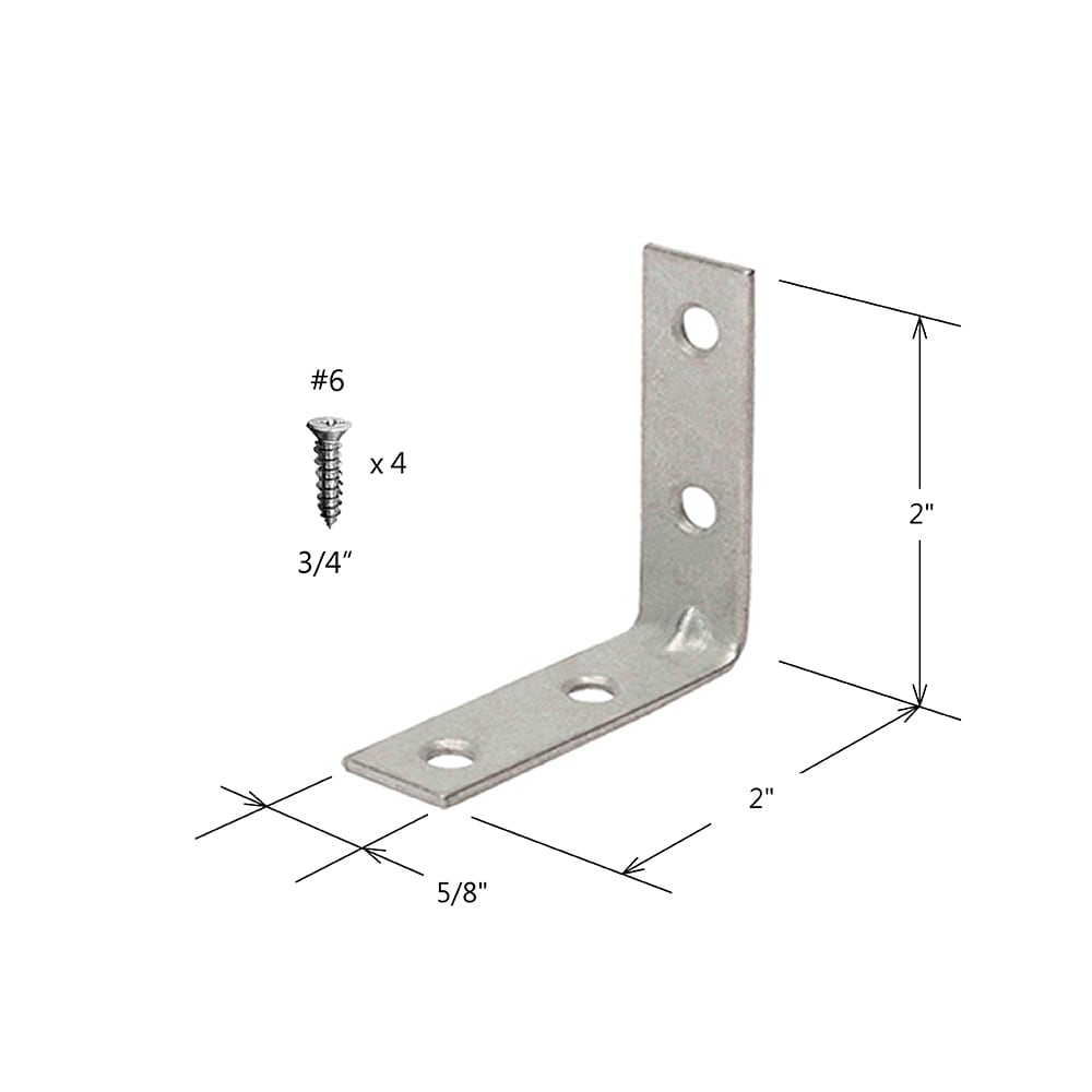 RELIABILT 22502MGXLG Mending-Plates-Brackets-Braces - View #3