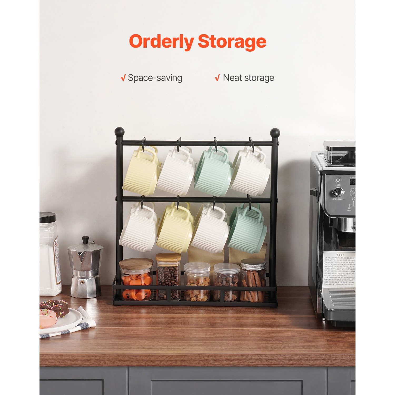 VEVOR SCLSMKBGJFCJ06577V0 Coffee-Beverage-Organizers - View #3