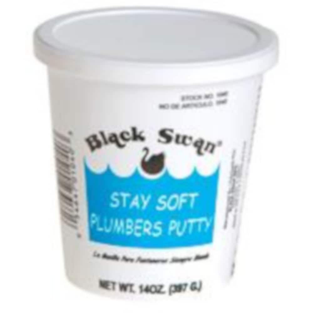 Black Swan 760201 14.0-oz. White Plumbers Putty