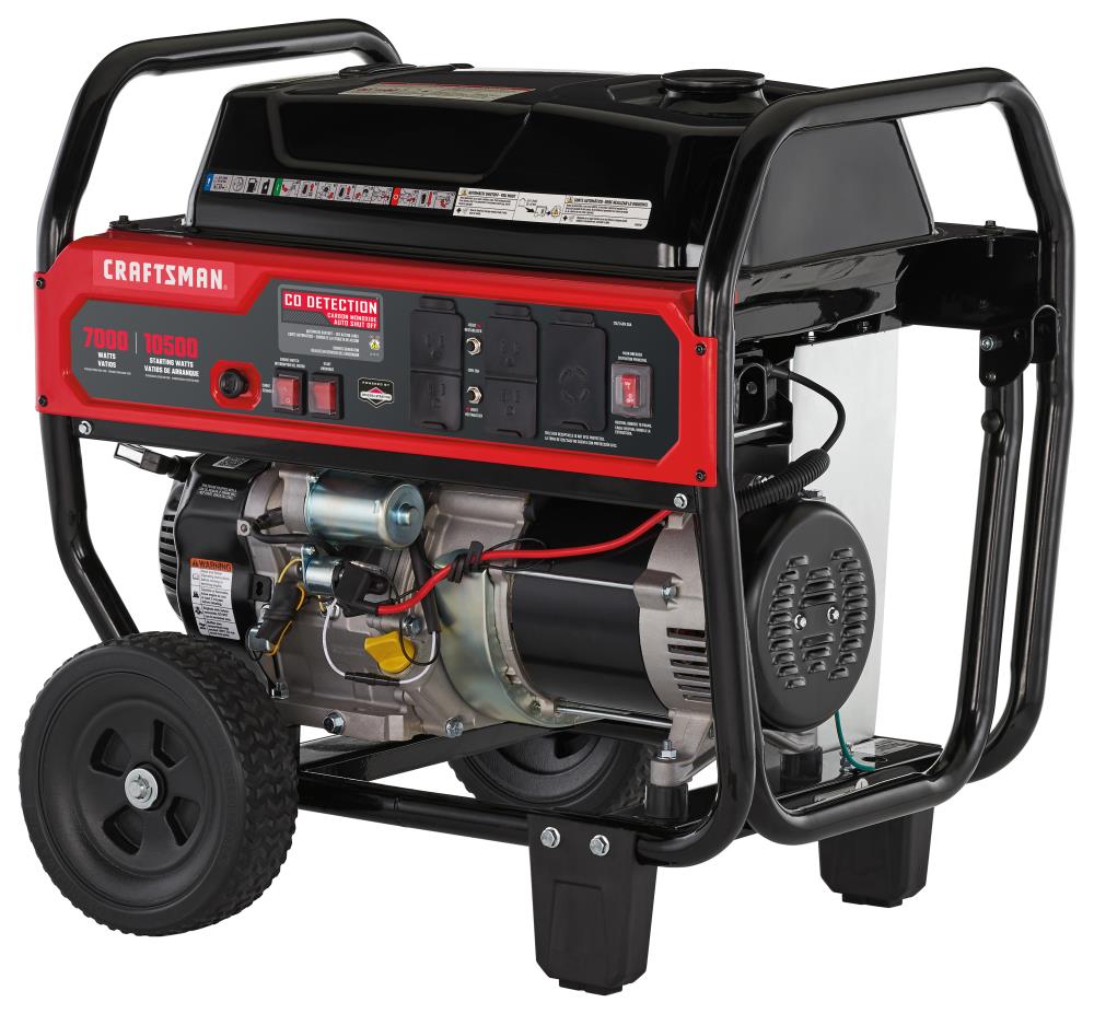 CRAFTSMAN CMXGGAS030734 10500 / 7000-Watt Portable Generator 030734 at ...