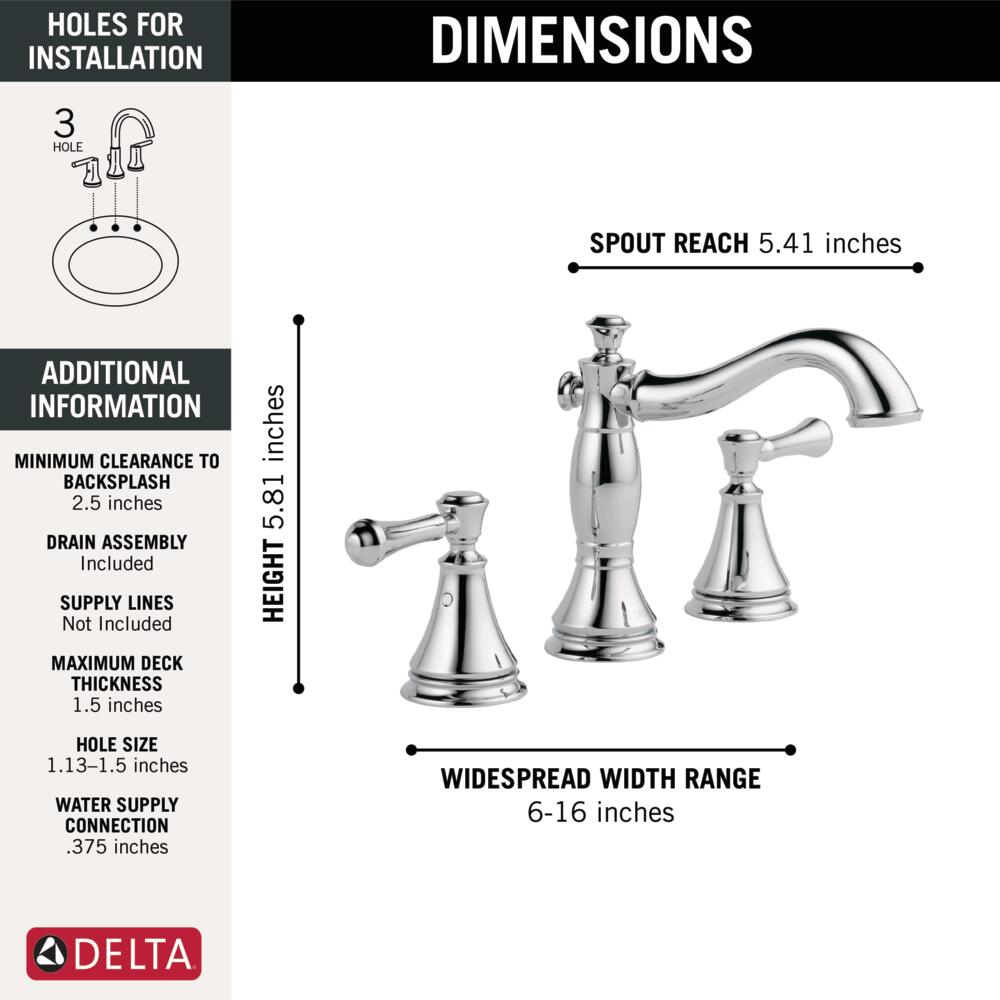 Delta 3597LF-MPU Lavatory-Faucets - View #4