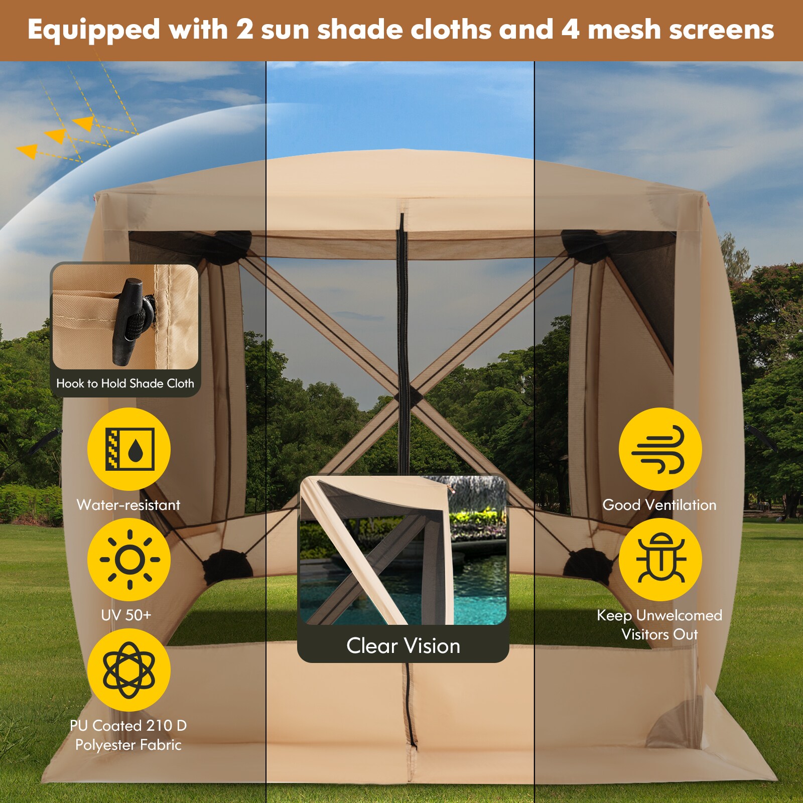Forclover HBV-10676CF Canopies-Sl - View #3