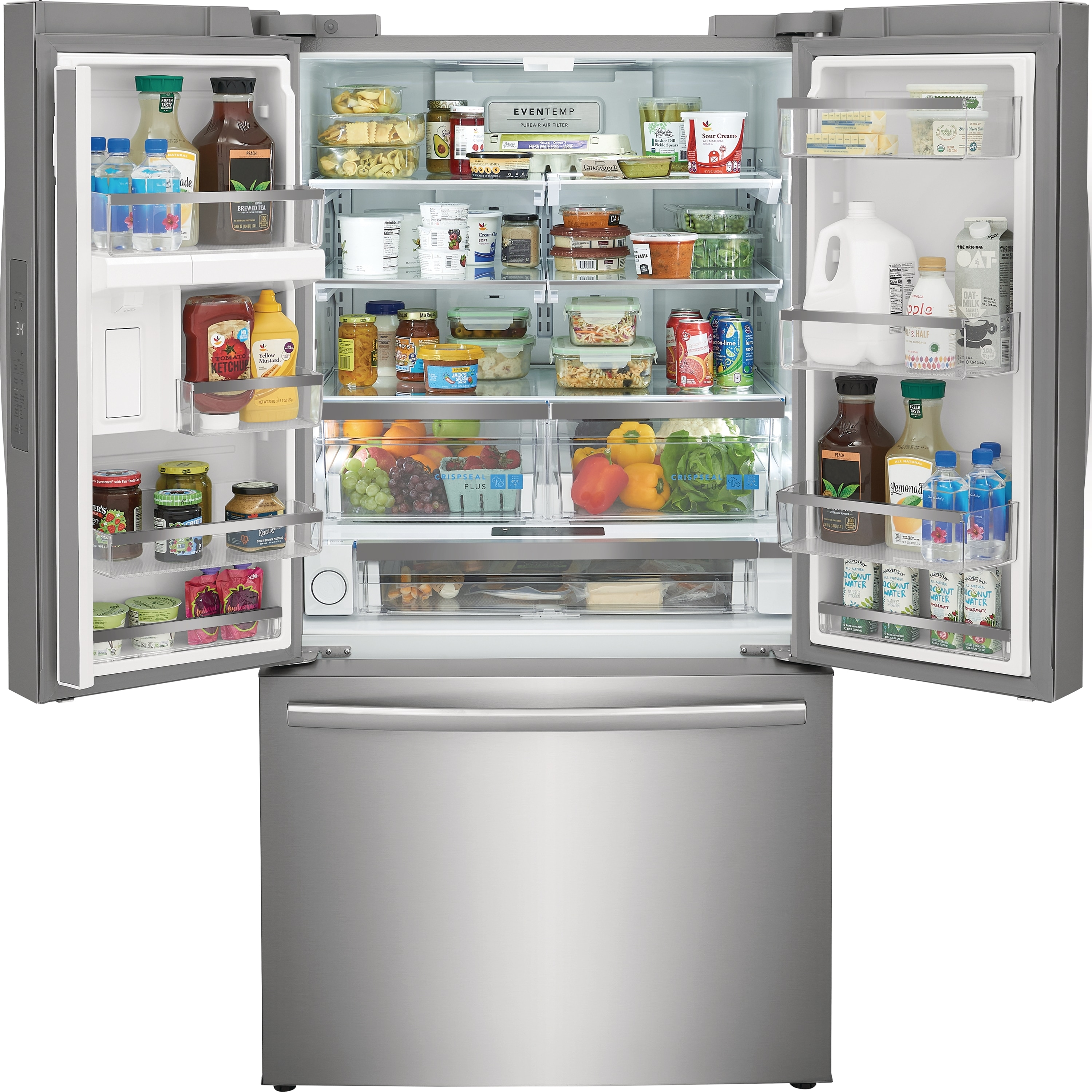 Frigidaire Gallery Counter-depth 23.3-cu ft French Door Refrigerator ...