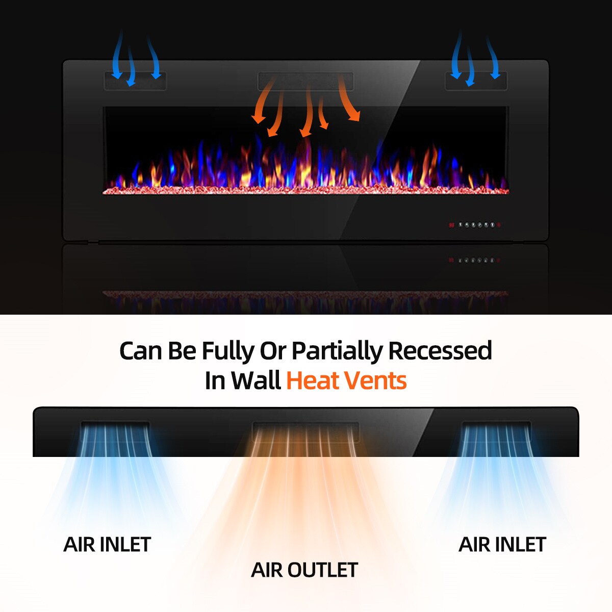 EdenDirect LW-850C3 Electric-Fireplaces - View #6