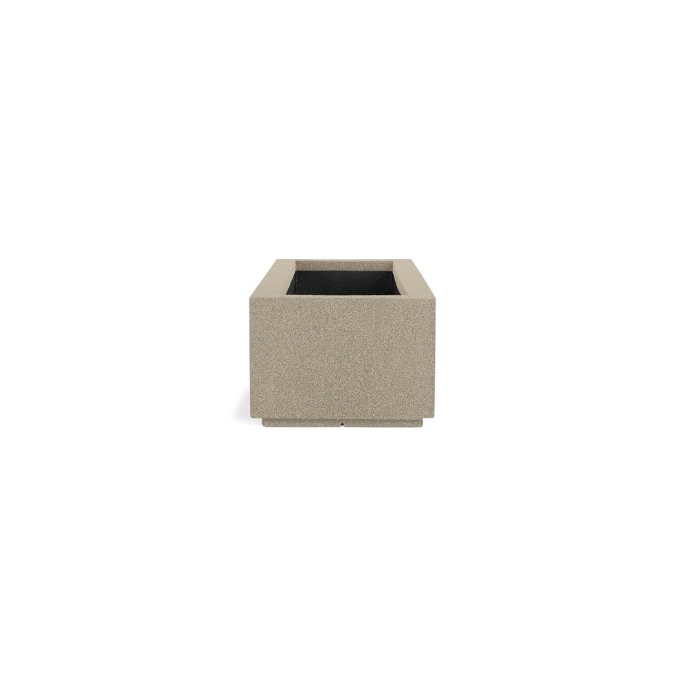 Sandstone Granite Extra Large Rectangular Polymer Planter