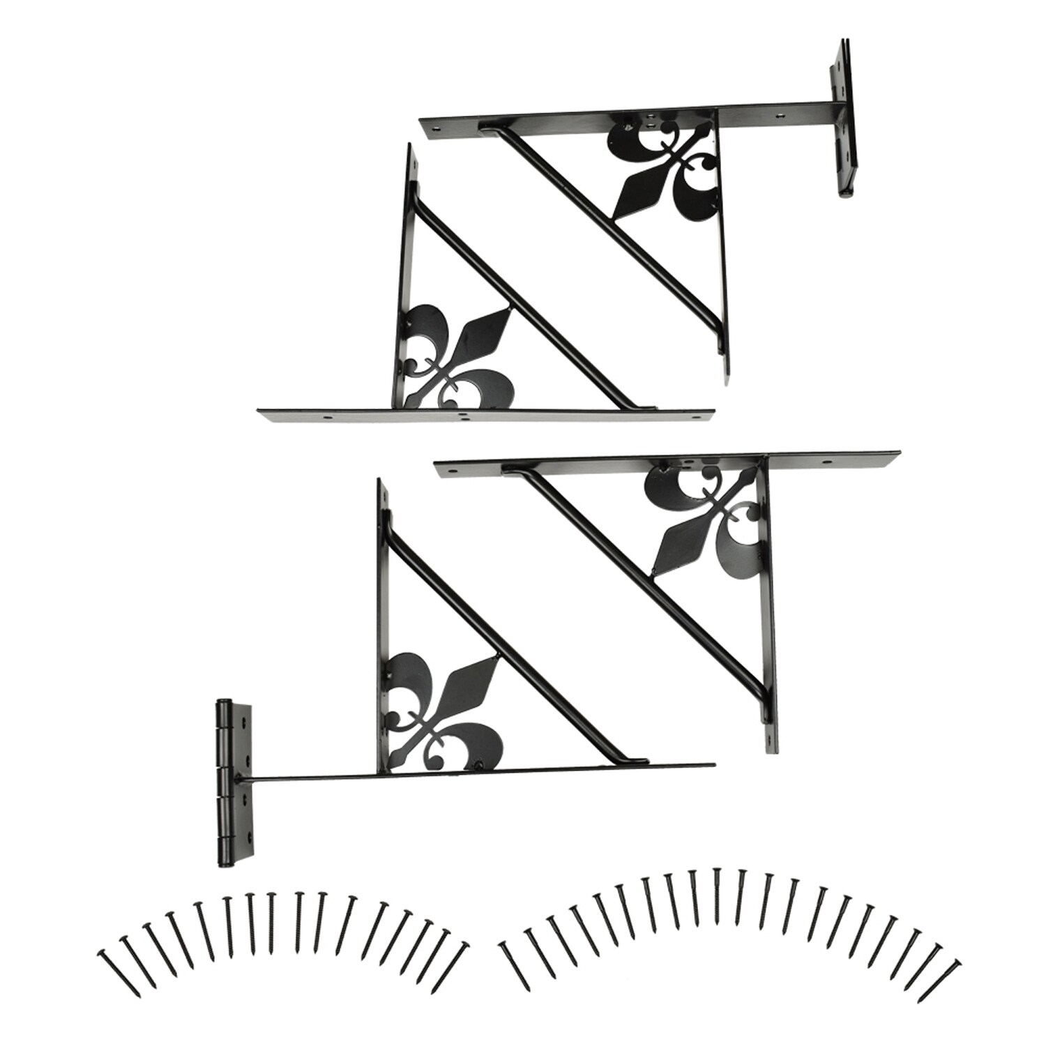 Homax 80098 EasyGate Steel-painted Gate Hardware Kit