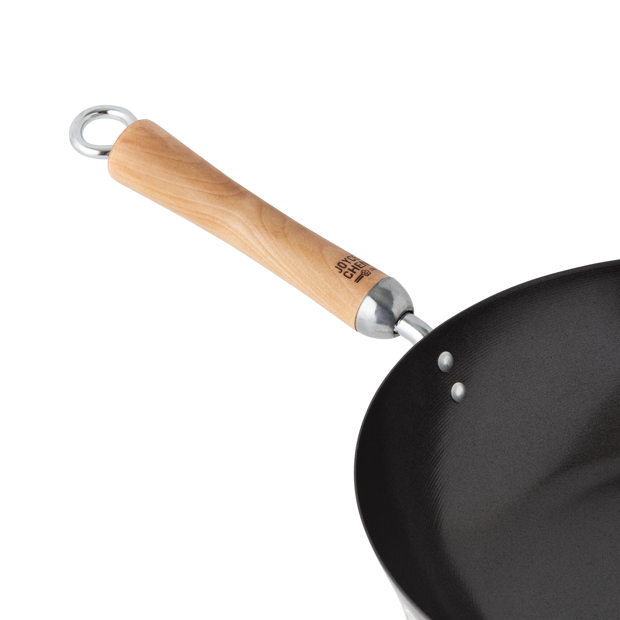 Joyce Chen Professional Series Carbon Steel 12-Inch Stir Fry Pan