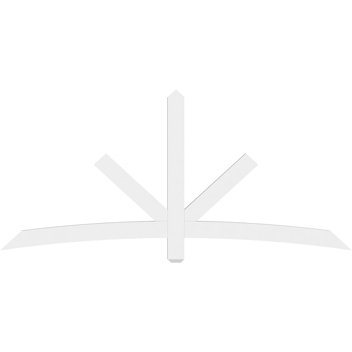 Ekena Millwork GBP084X39X0204ALB00 Exterior-Brackets-Braces - View #2