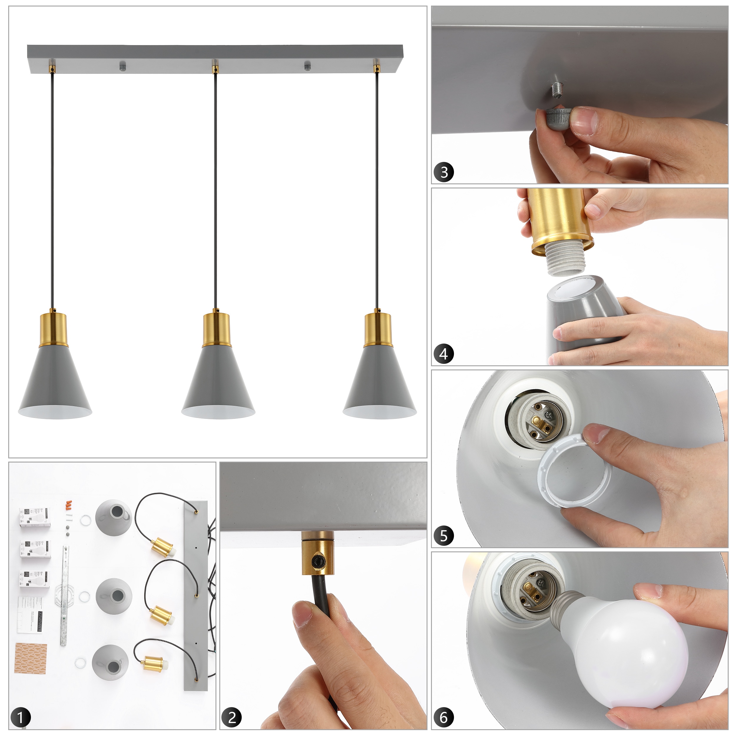 JONATHAN  Y JYL6134A Pendant-Lights - View #13