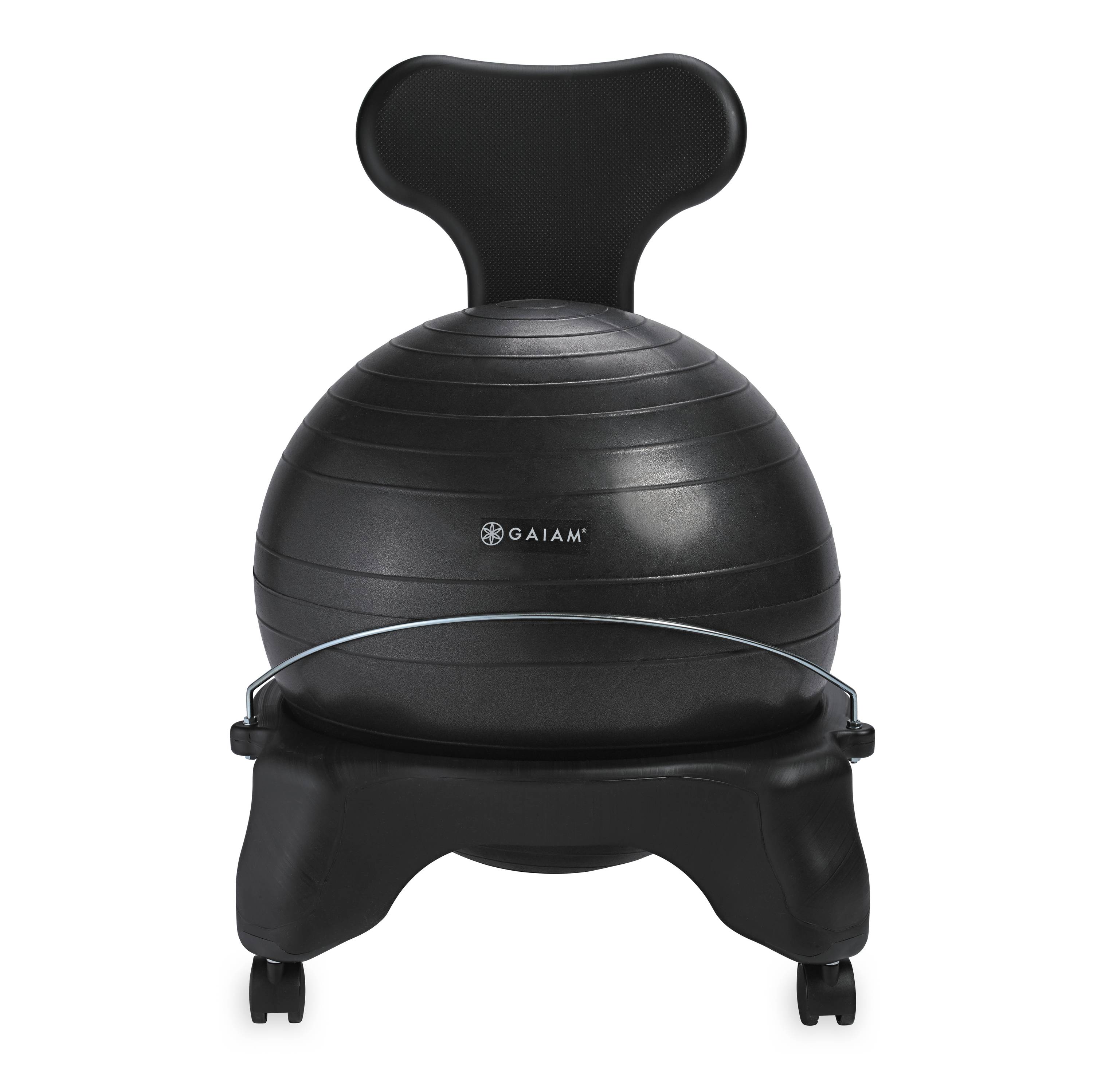 Gaiam 610-6002RTL GAIAM Industrial Black Club Chair