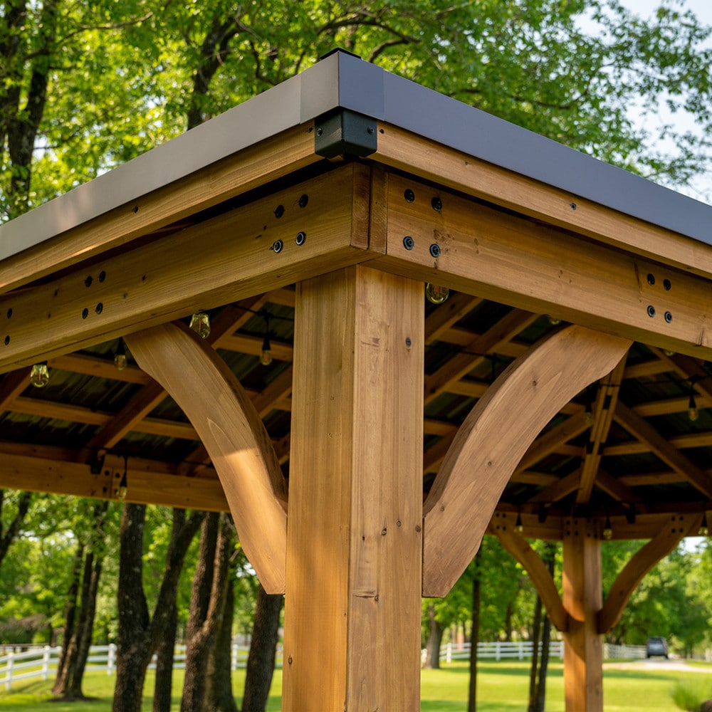 Backyard Discovery 2206052COM Wood-Resin-Gazebos - View #9