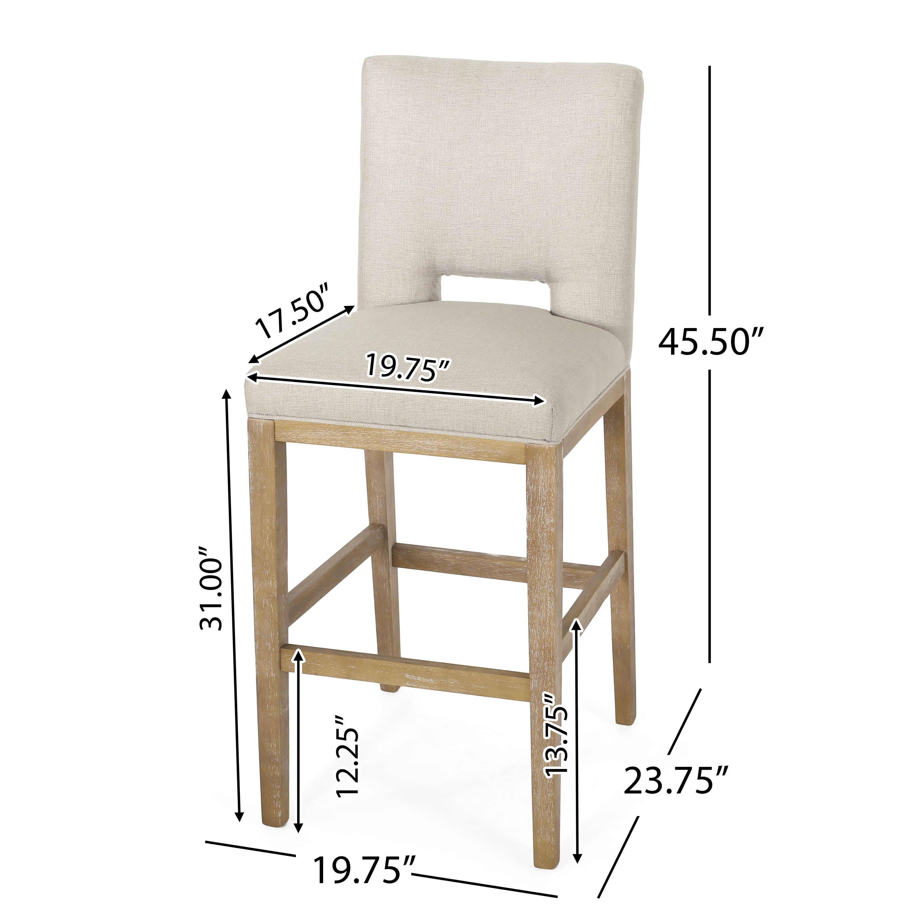 ModernLuxe L3P-73531.00WHEAT stools - View #4