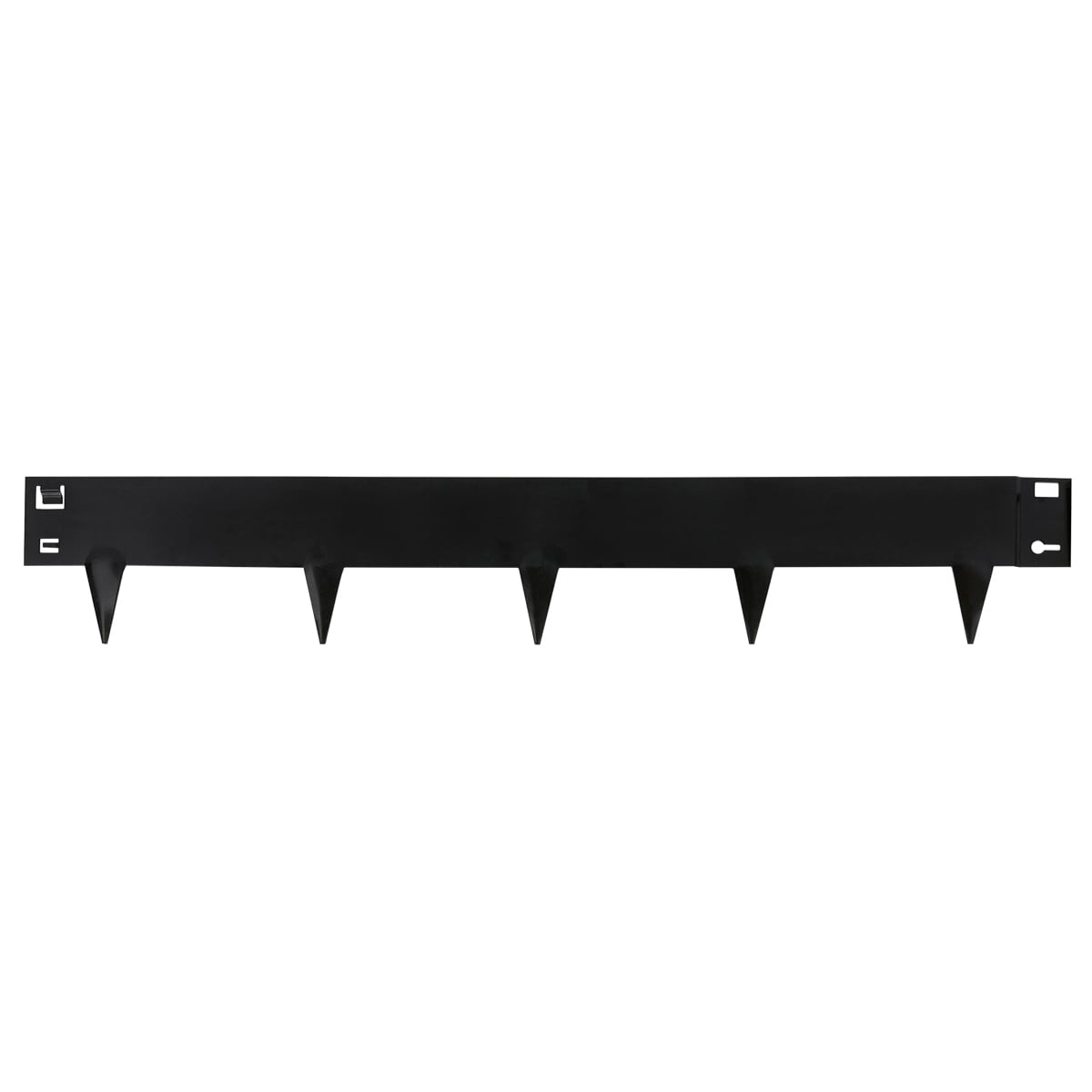 IRONRIDGE 070087 16.25-ft x 4-in 5 -Pack Black Steel Landscape edging section