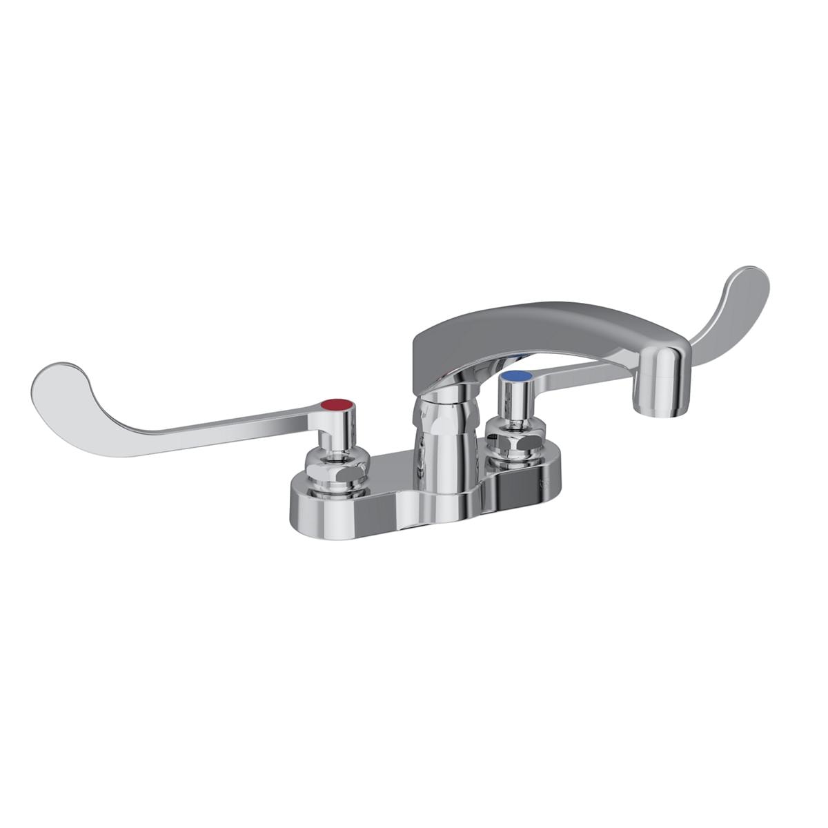 Elkay LK406AT08T6 Chrome Double Handle Deck-mount Commercial Kitchen Faucet