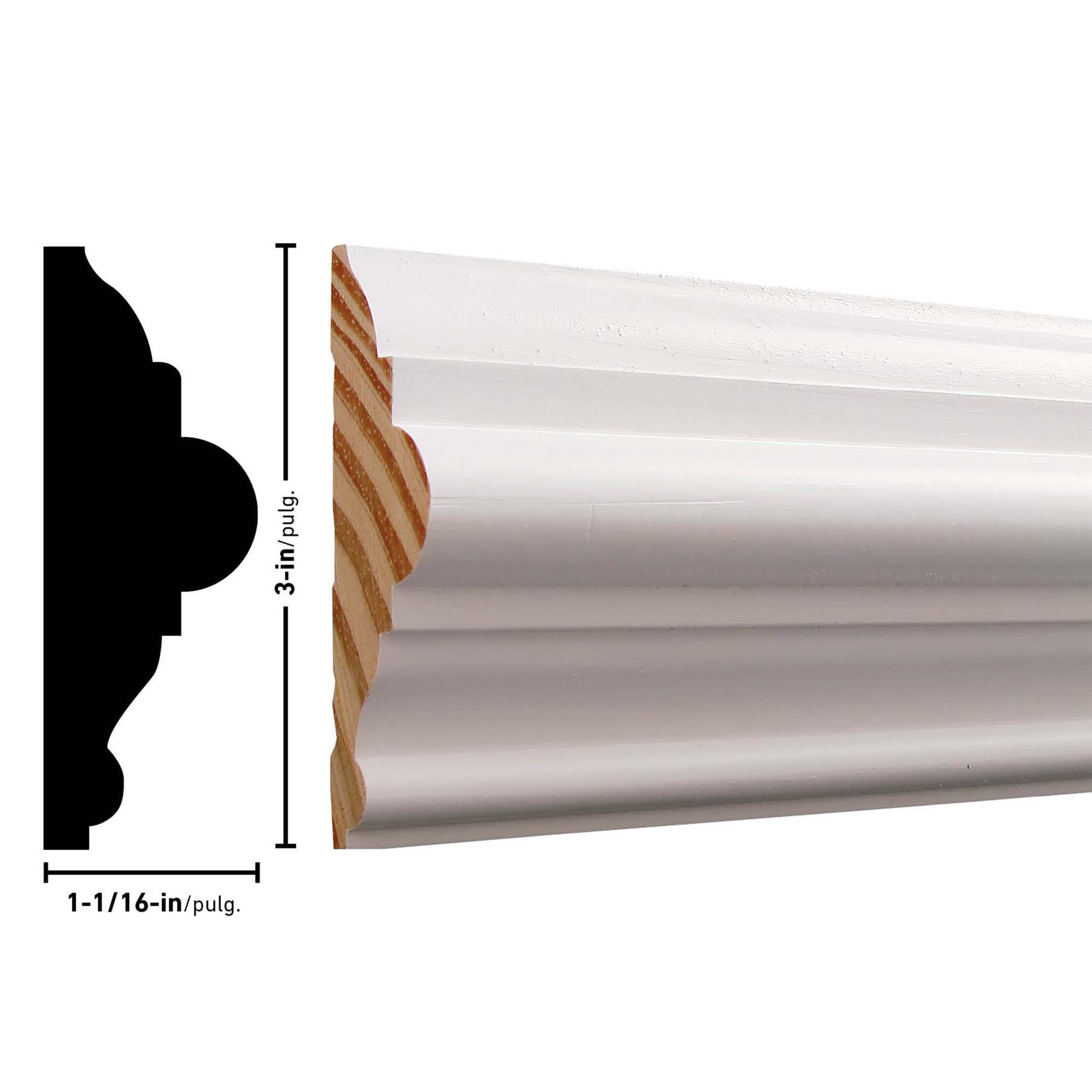 RELIABILT 300 8FJPMD Chair-Rail-Moulding - View #4