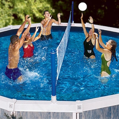 Swimming Pool Volleyball Set Toys, Inground Pool Volleyball Net Set