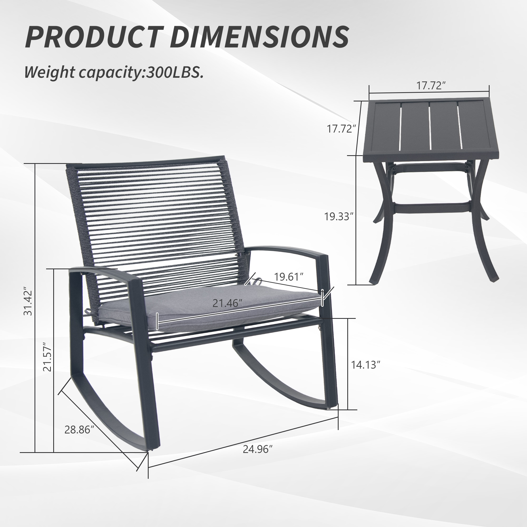 Bayfeve BF-360037-OD Patio-Dining-Sets - View #8