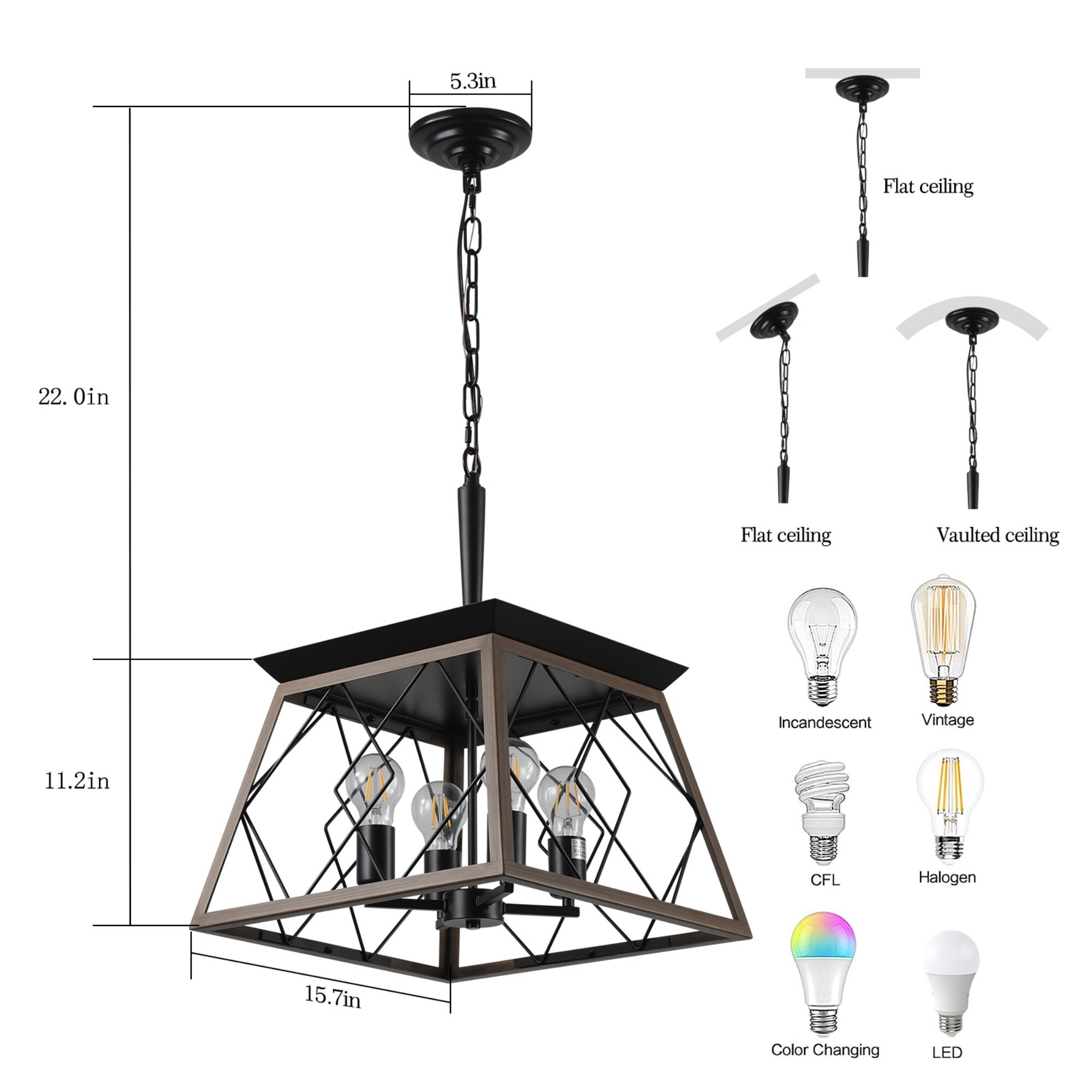 LUCKY ONE LO-LC206383P Pendant-Lights - View #8