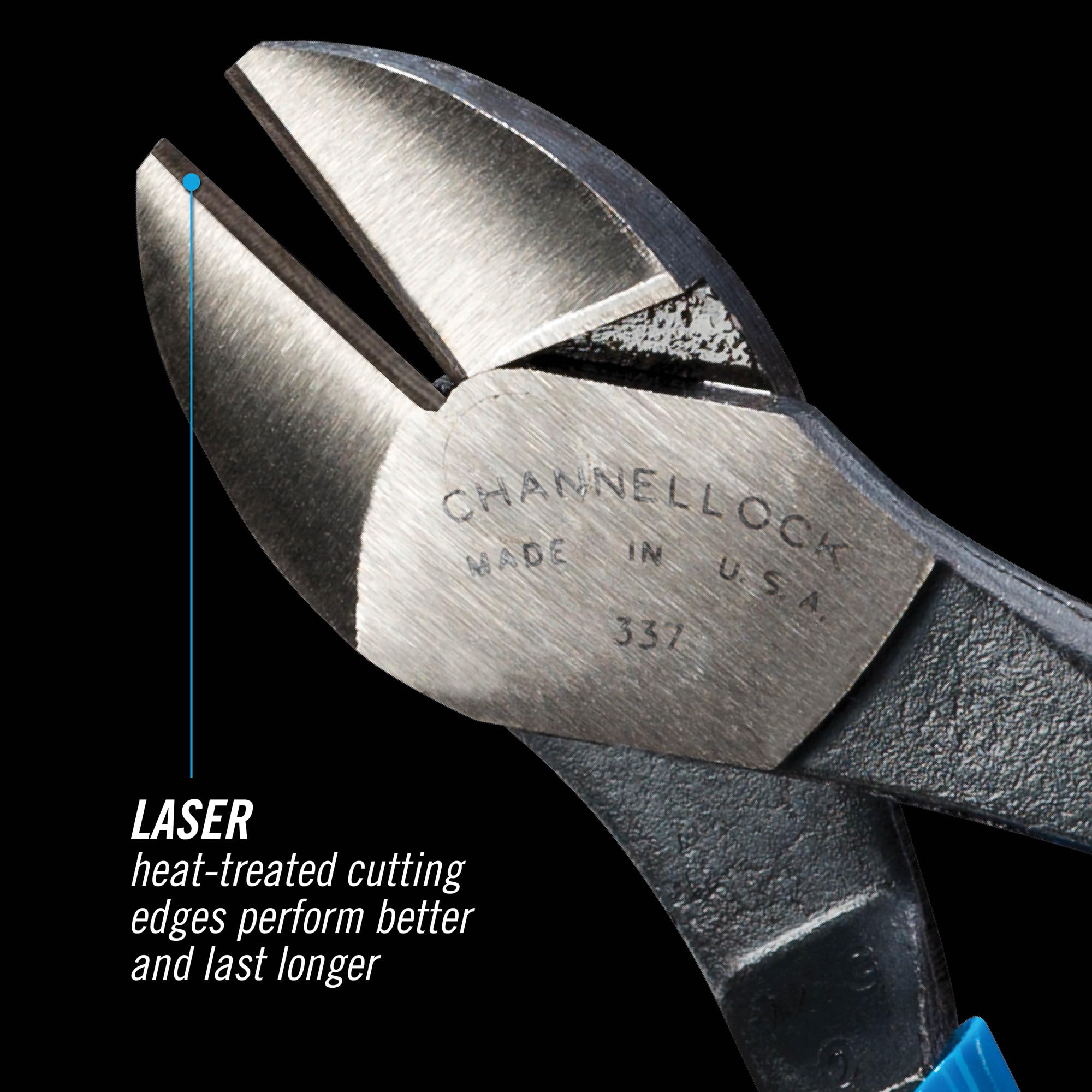 CHANNELLOCK CHL337 sidecutters - View #4