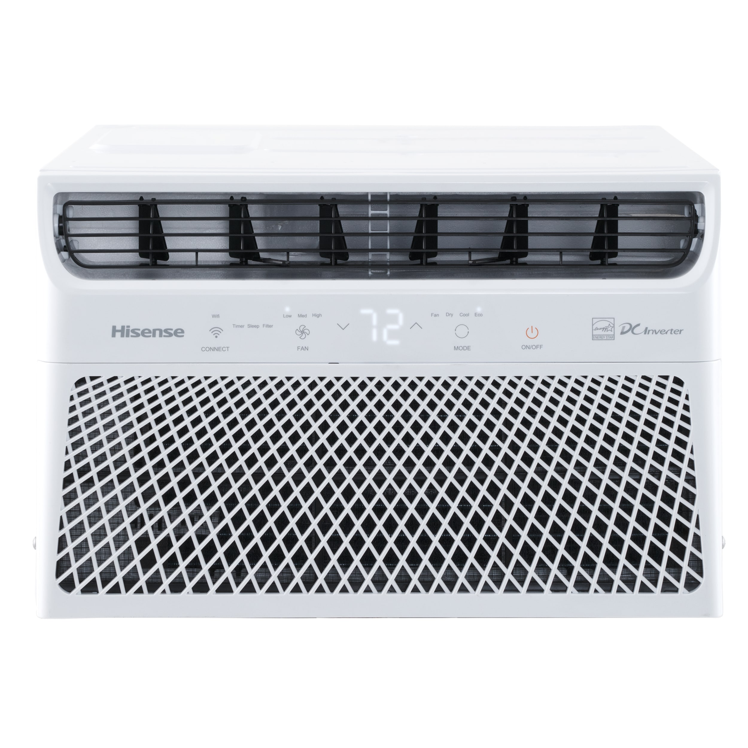 Hisense 350 Sq Ft Window Air Conditioner With Remote 115 Volt 8000 Btu Energy Star Wi Fi 1934