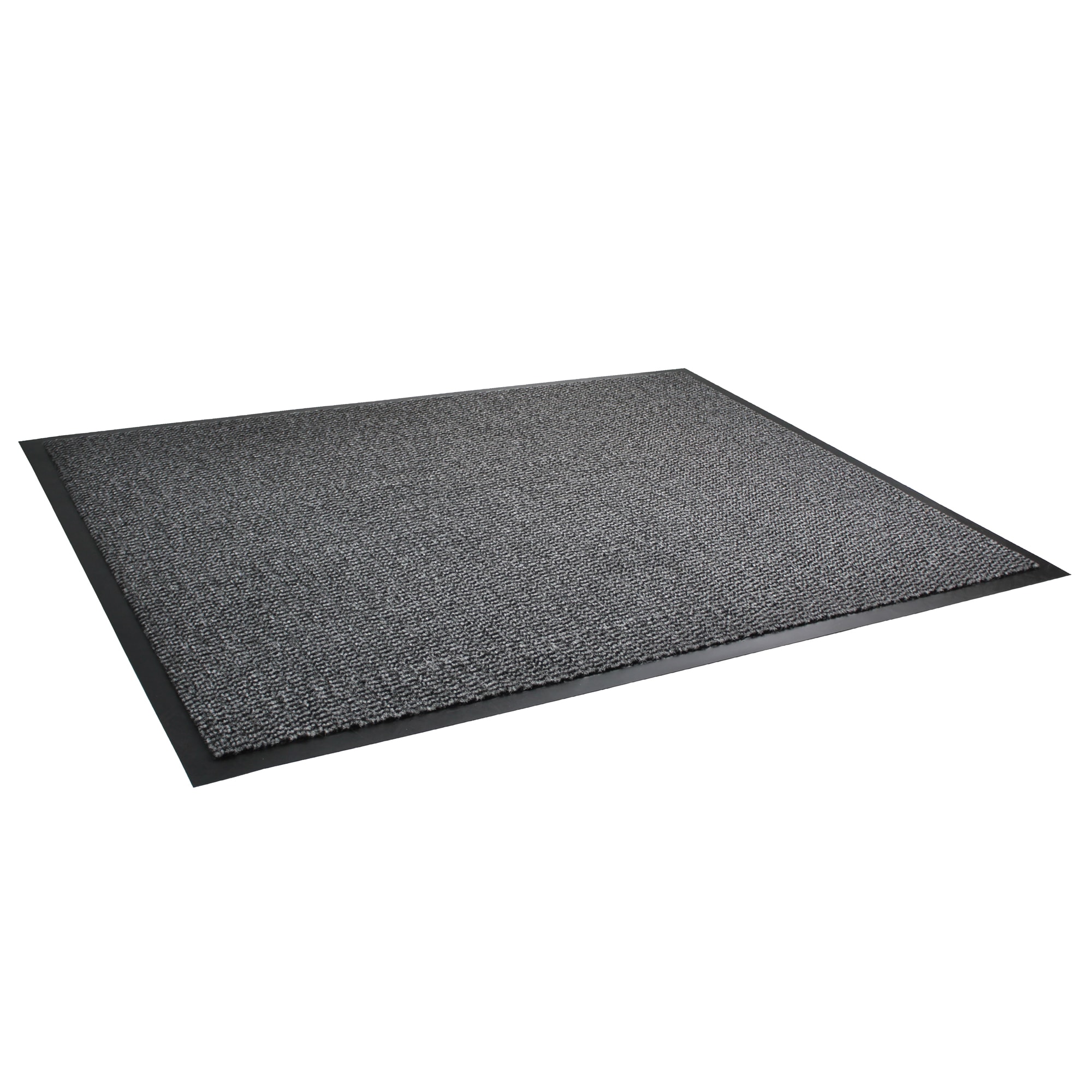 Floortex FR48120DCBWV 32-in x 48-in Gray Polypropylene/Vinyl Non-Slip Grip Indoor or outdoor Door Mat