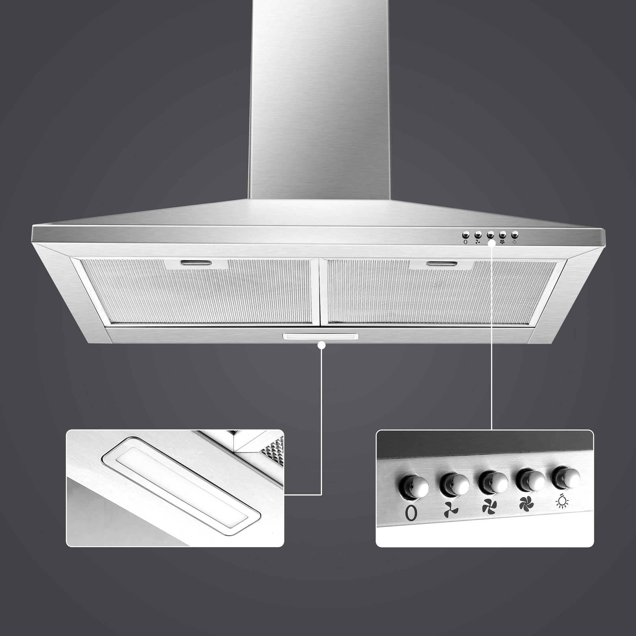 SNDOAS 1G75A Wall-Mounted-Range-Hoods - View #3