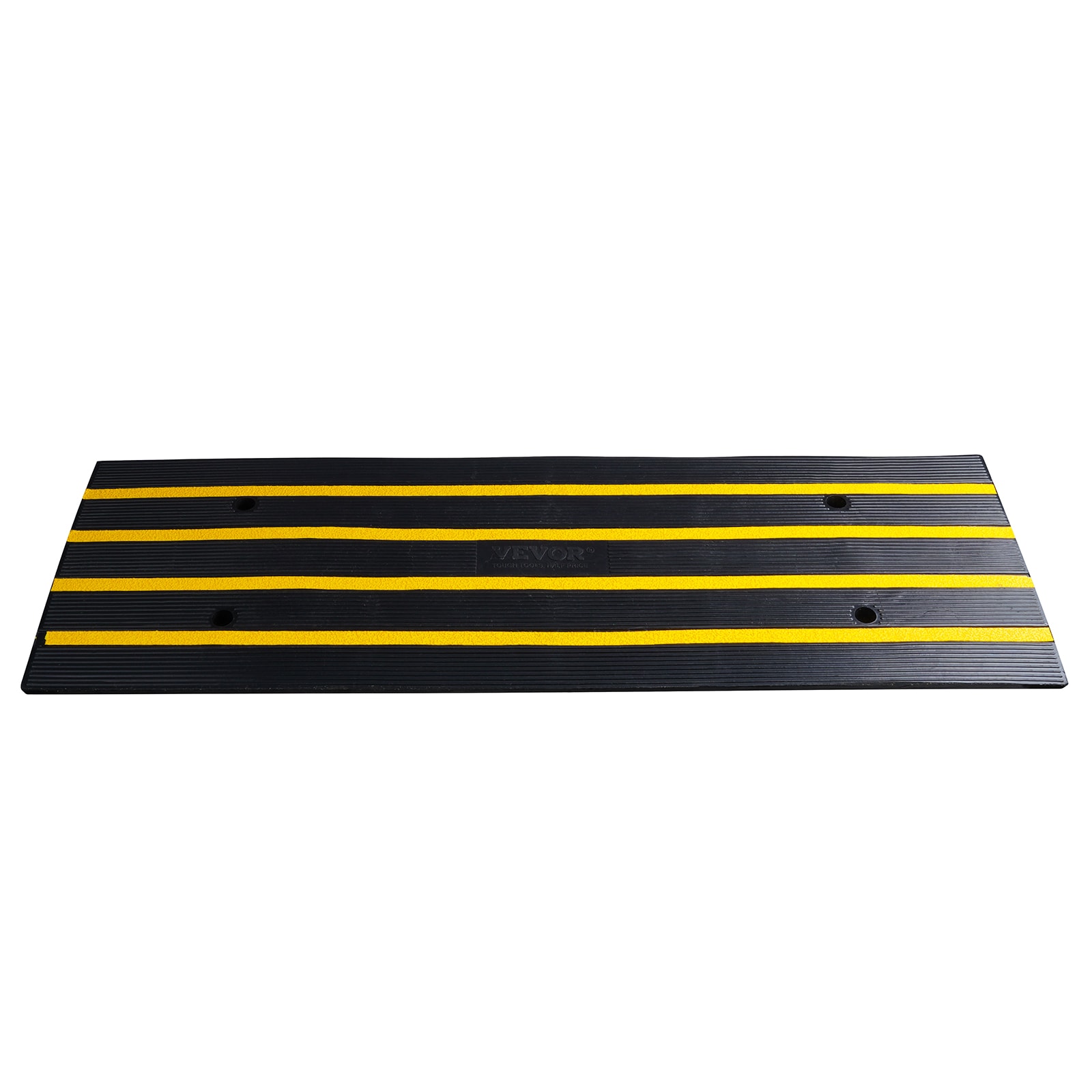VEVOR Curb Ramp, 2.6 Rise Rubber Driveway Ramps, Heavy Duty 33069 lbs