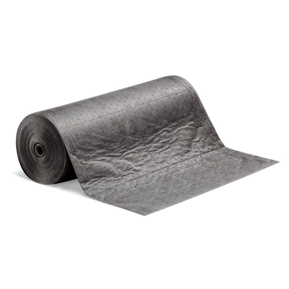 New Pig 150-ft Roll of PIG Mat for Garage - Oil Absorbent Pads for Garage Floor - 30-in W x 150-ft L Roll - Absorbs Up to 20 gal - Ideal for Garages -  PML20006