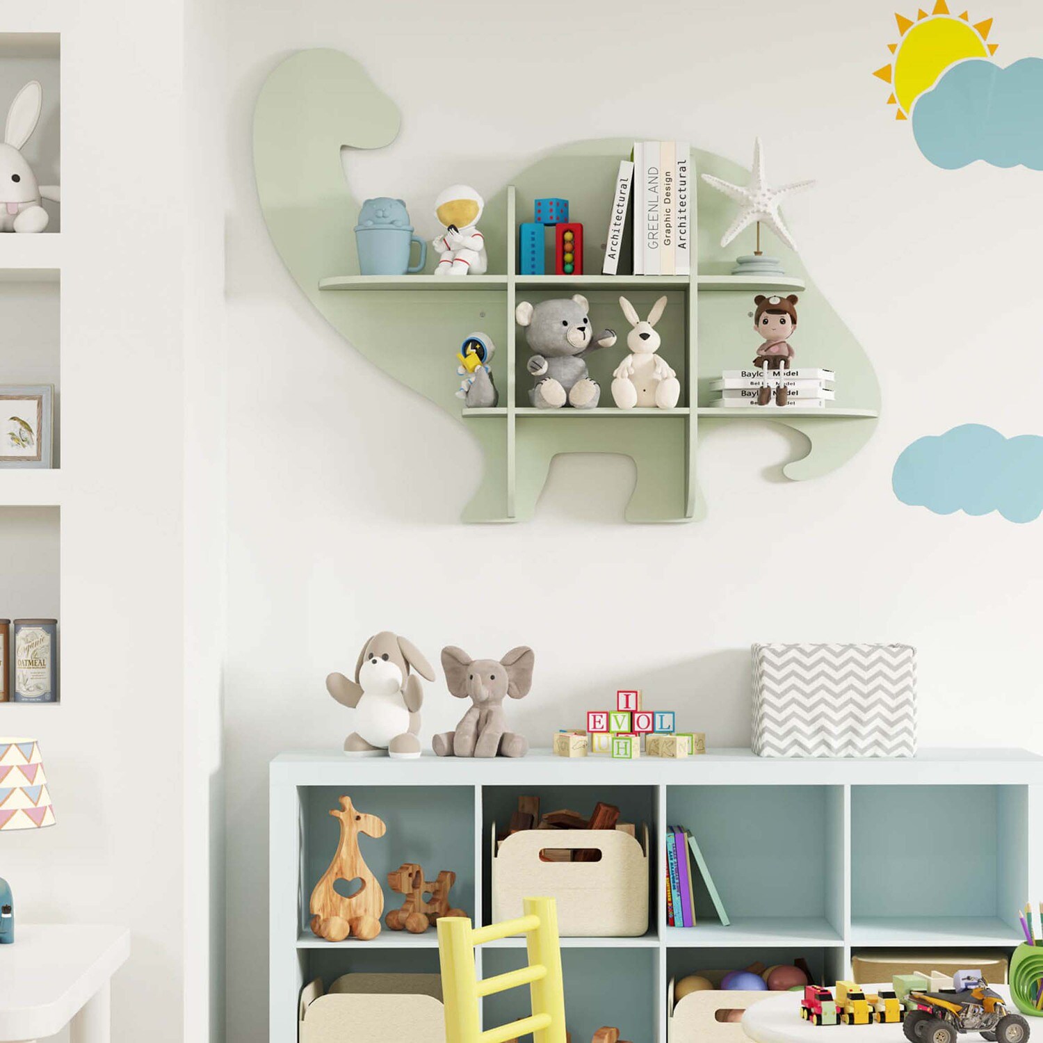Costway CSHY002389 Kids-Bookcases - View #2