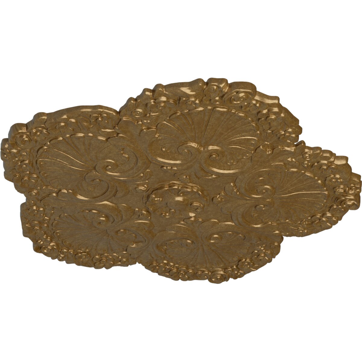 Ekena Millwork CM25SHPAS Ceiling-Medallions - View #2