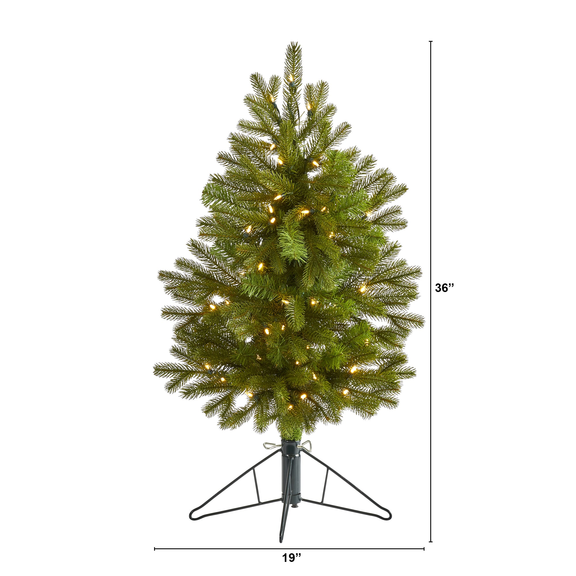 Nearly Natural T1437 Artificial-Christmas-Trees - View #3