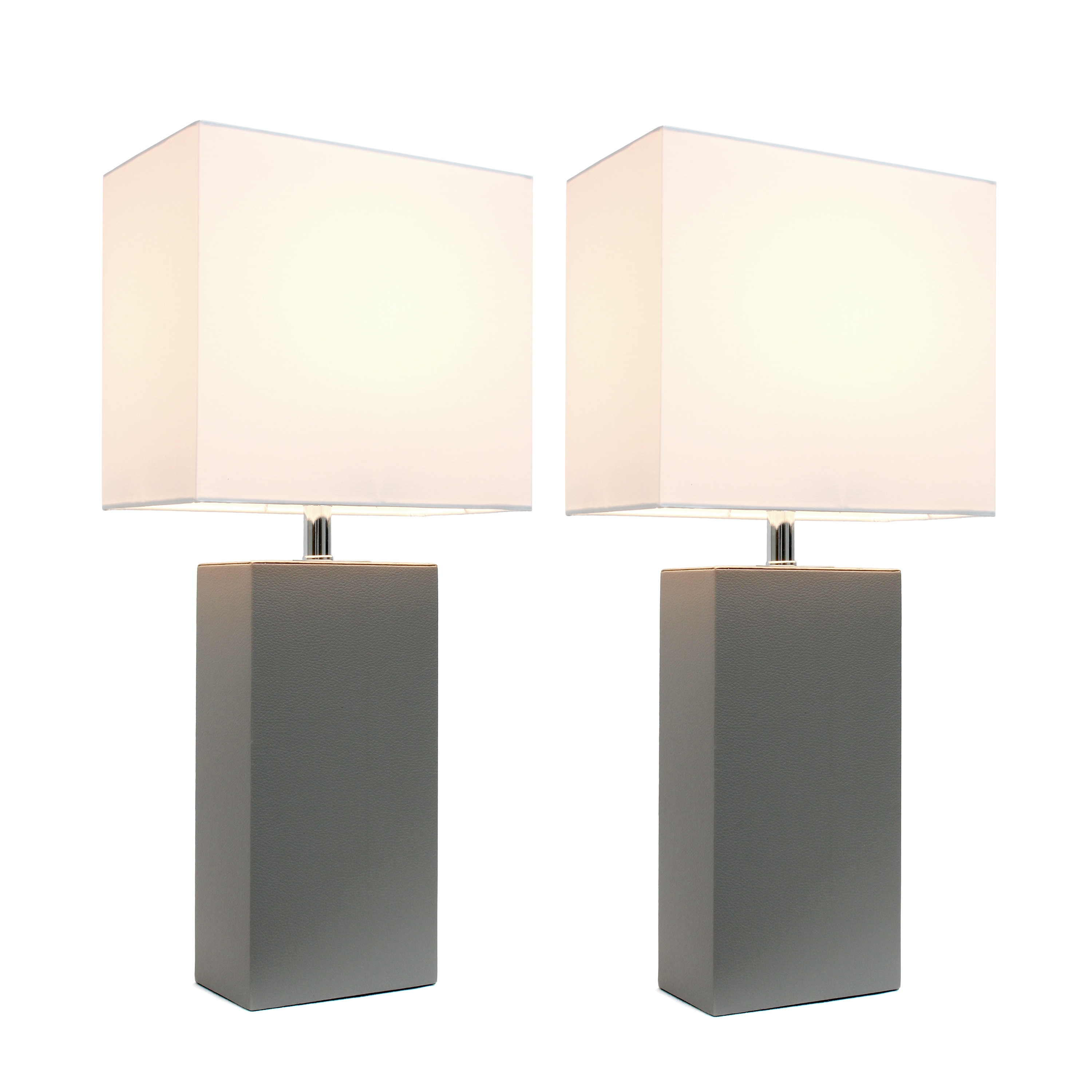 Lalia Home LHT-3008-GY-2PK Table-Lamps - View #2